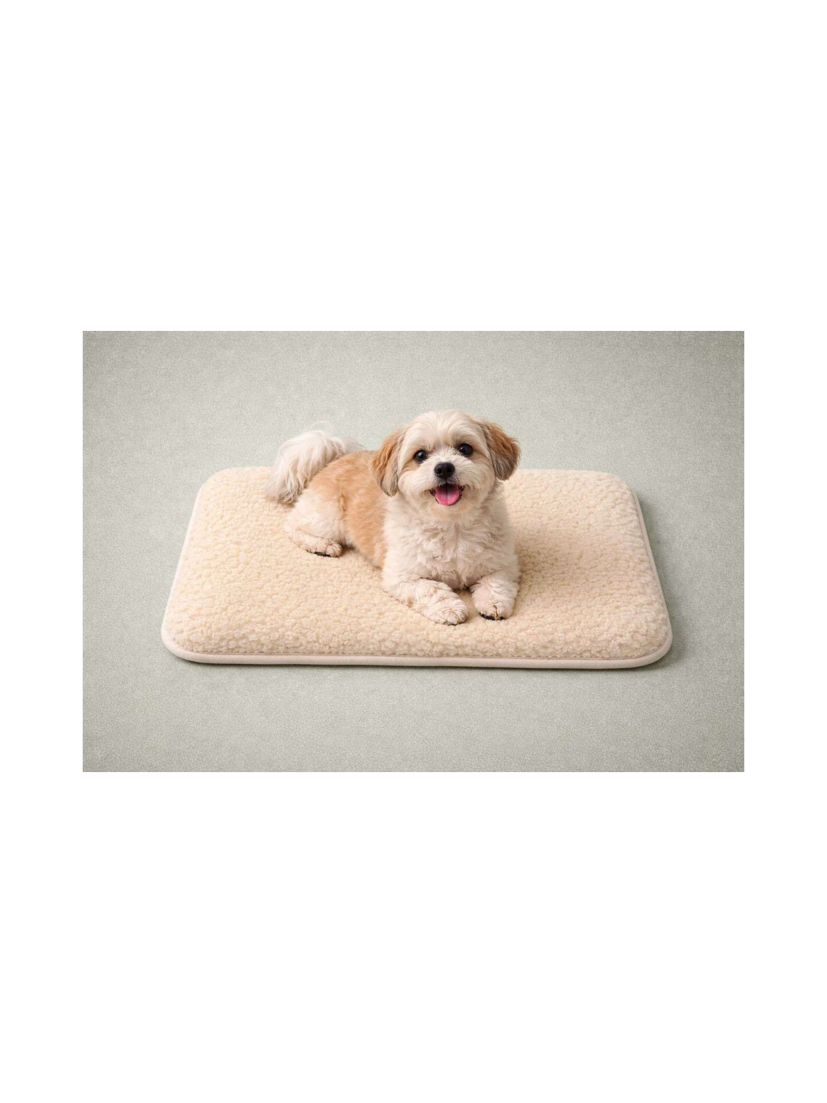 Merino Wool Pet Mat – Latte