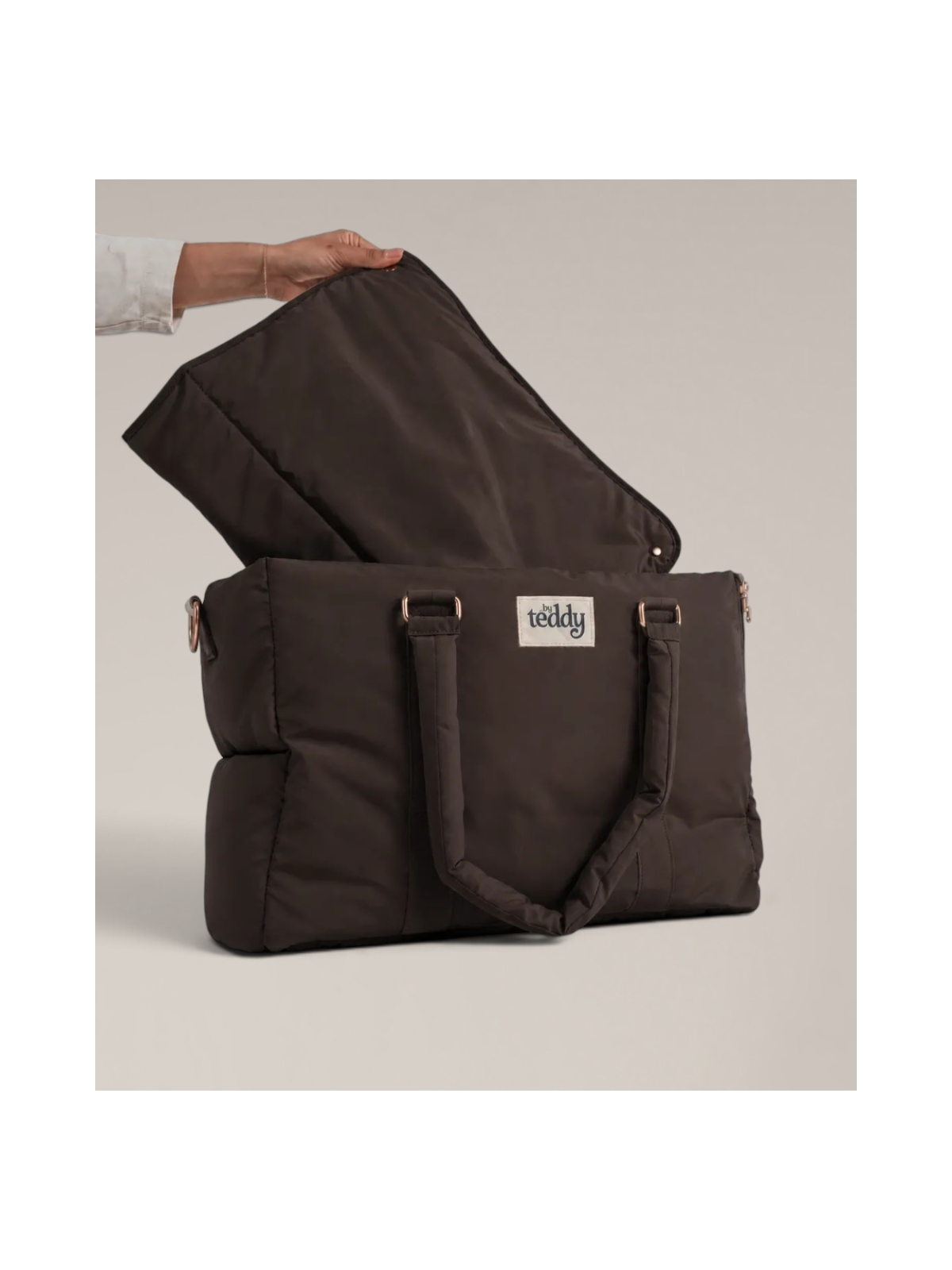 The Puffer Carrier – Chocolate