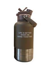 The 3-in-1 Bowl Bottle – Chocolate