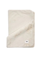 Toia Fur Dog Blanket - Beige