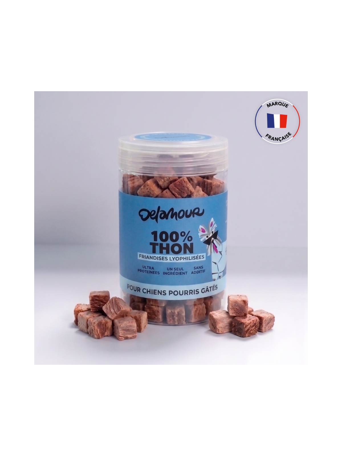 Les Lyophilisées Freeze-Dried Tuna Dog Treats