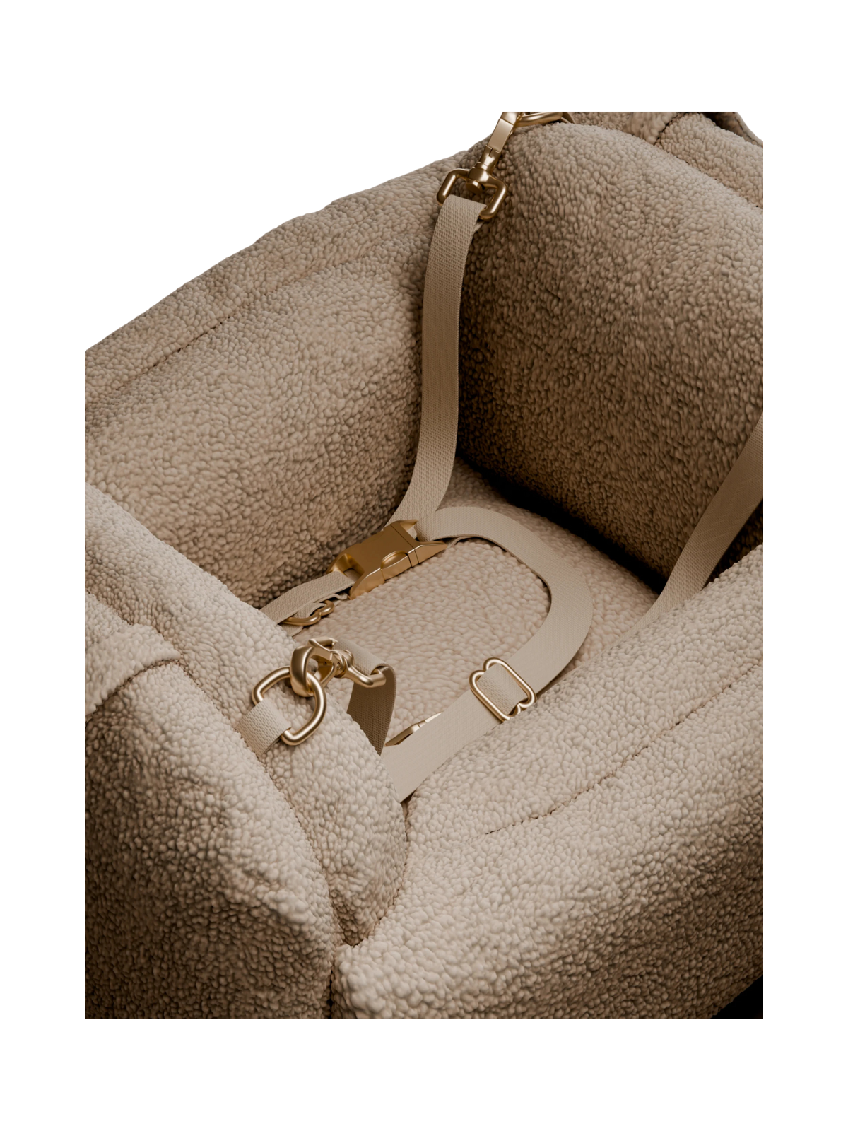 The Cosy Car Seat - Vegan Sherpa