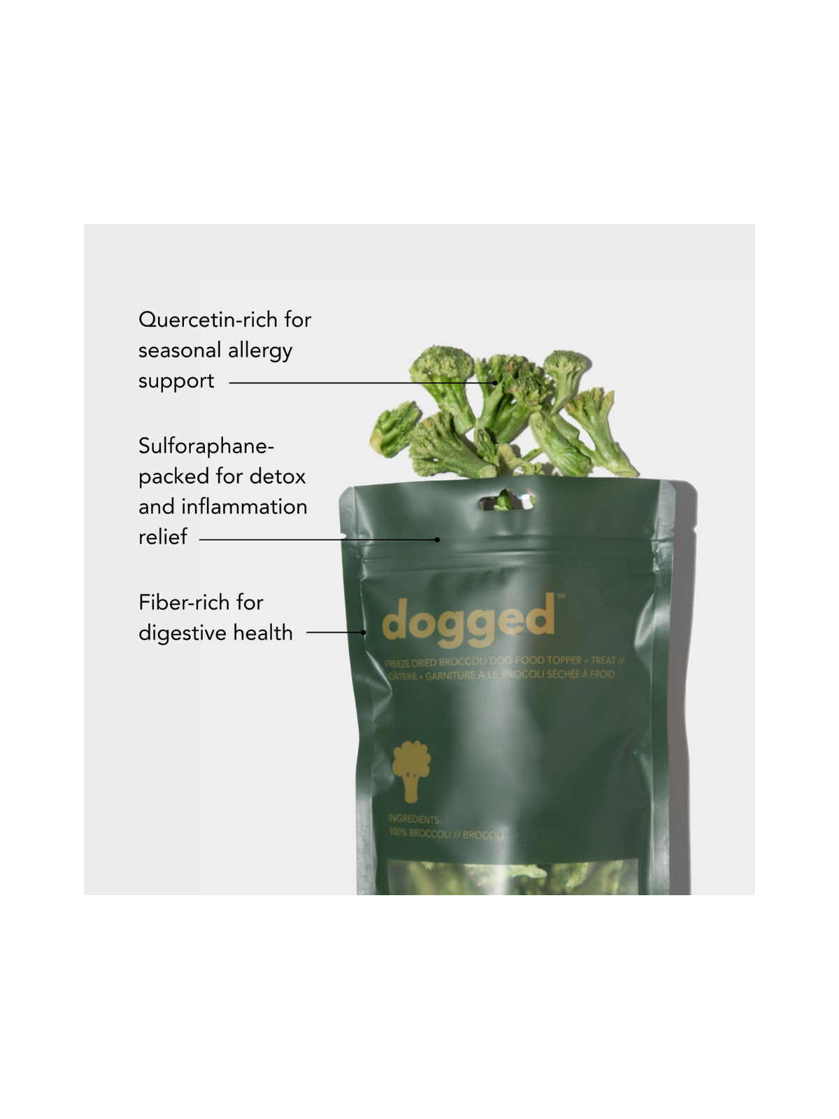 Freeze-Dried Broccoli Topper