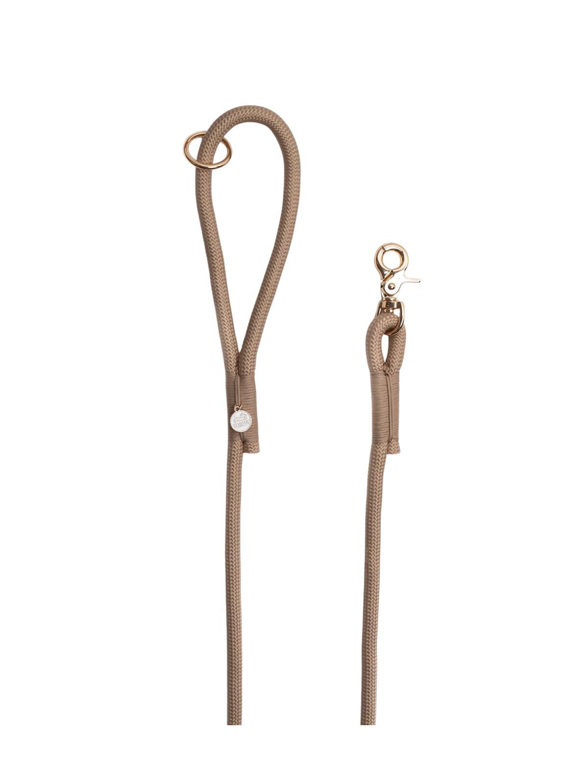 Braided Rope Leash - Sand