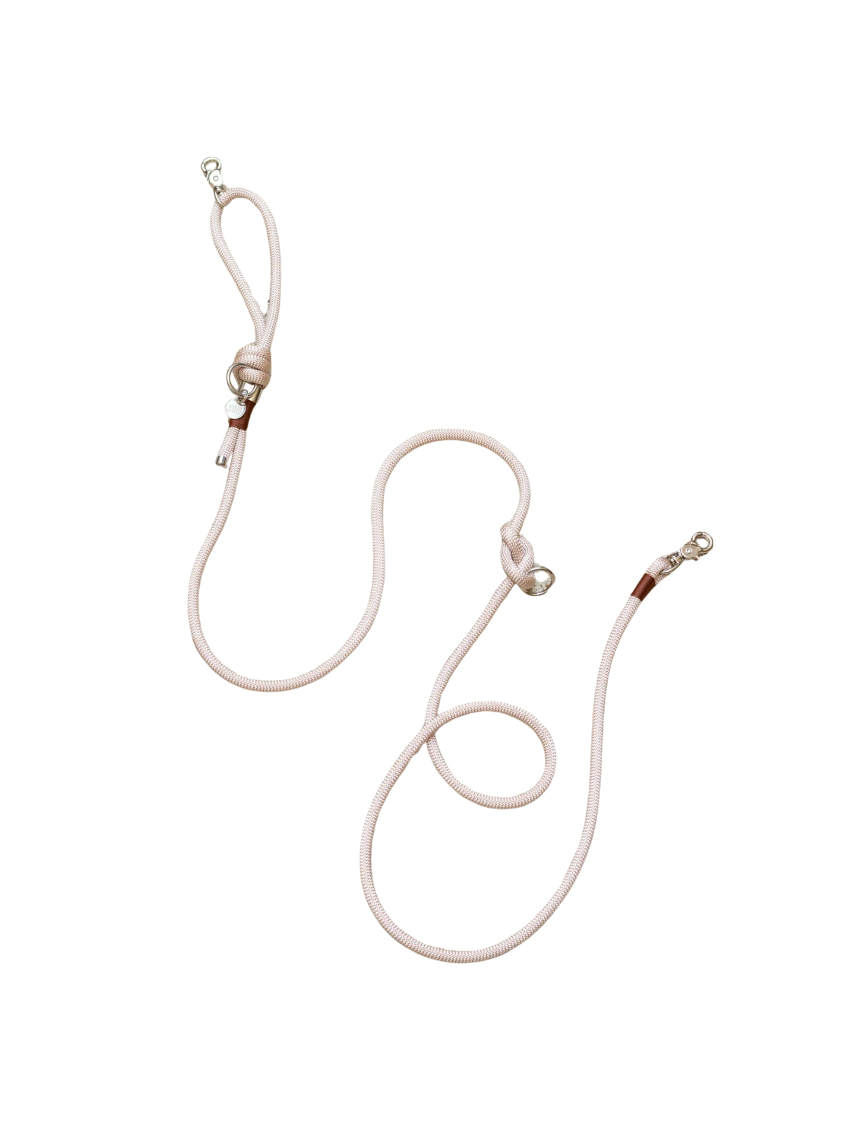 Moka Hands-Free Leash – Silver Hardware