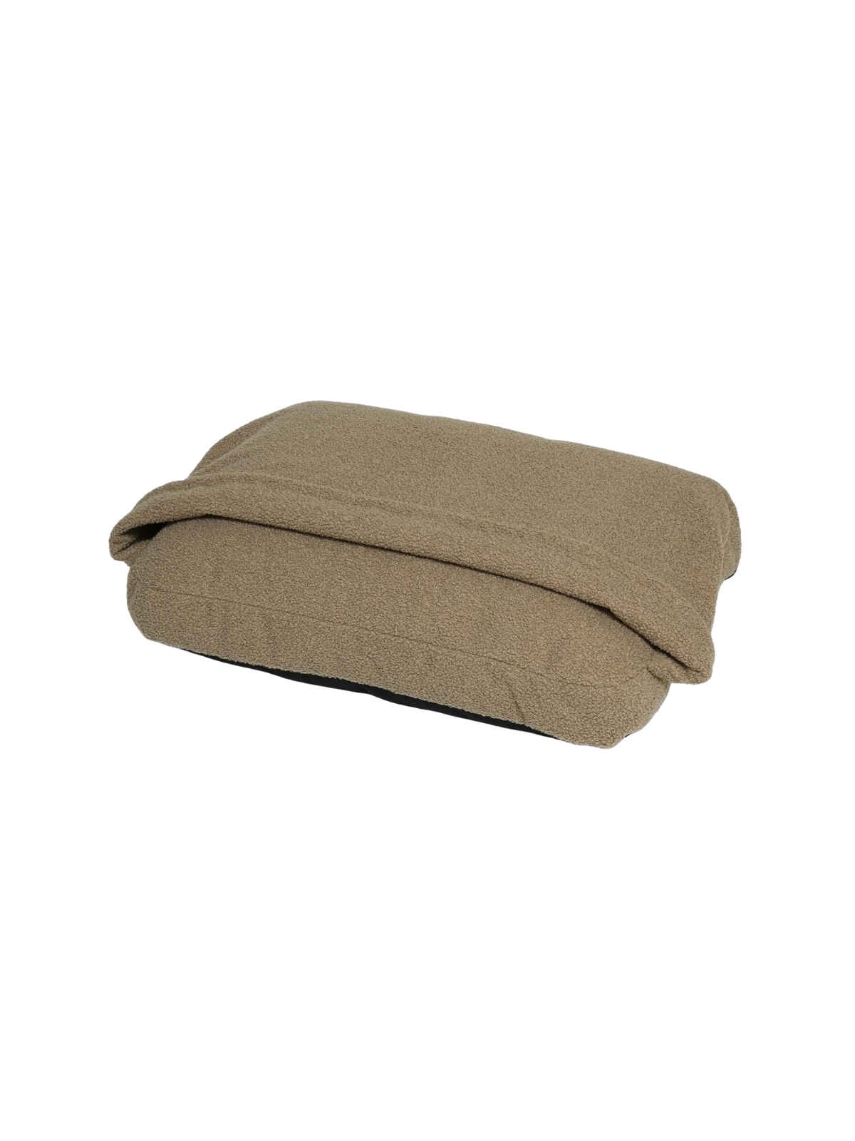 Lana Hooded Dog Cushion – Oat Bouclé