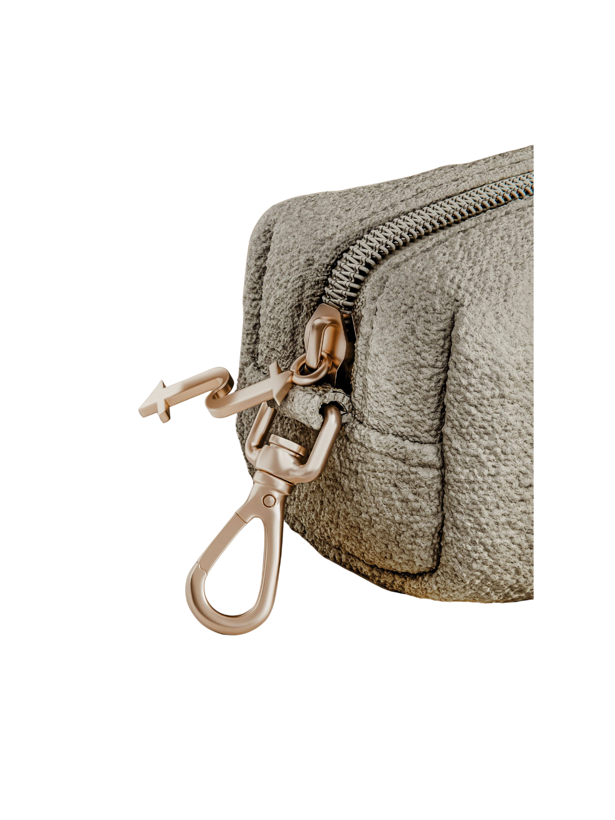 Bouclé Poop Bag Holder – Matcha