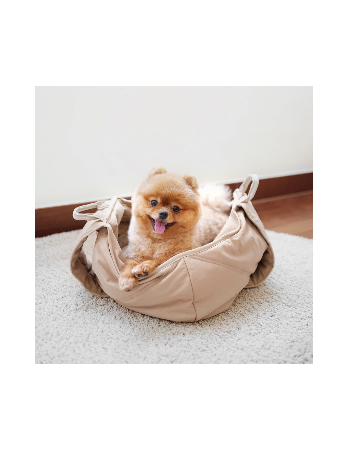 OLLA Petite Pet Carrycot – Camel