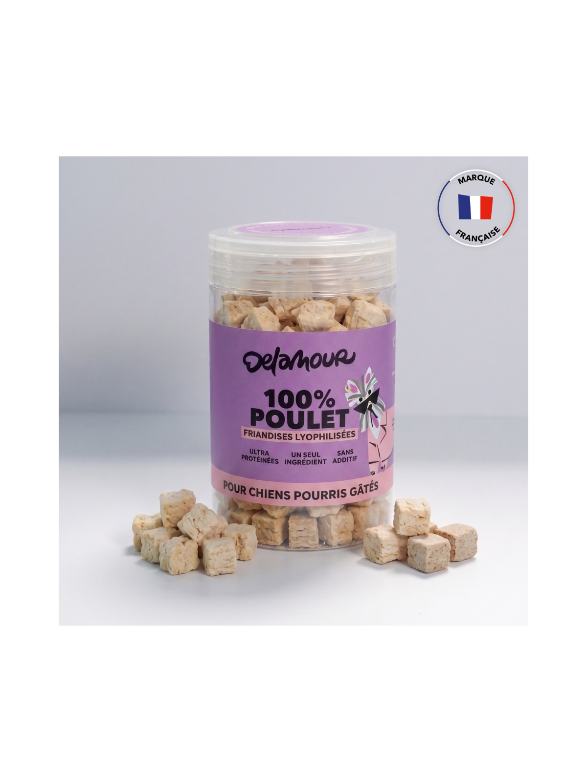 Les Lyophilisées Freeze-Dried Chicken Dog Treats