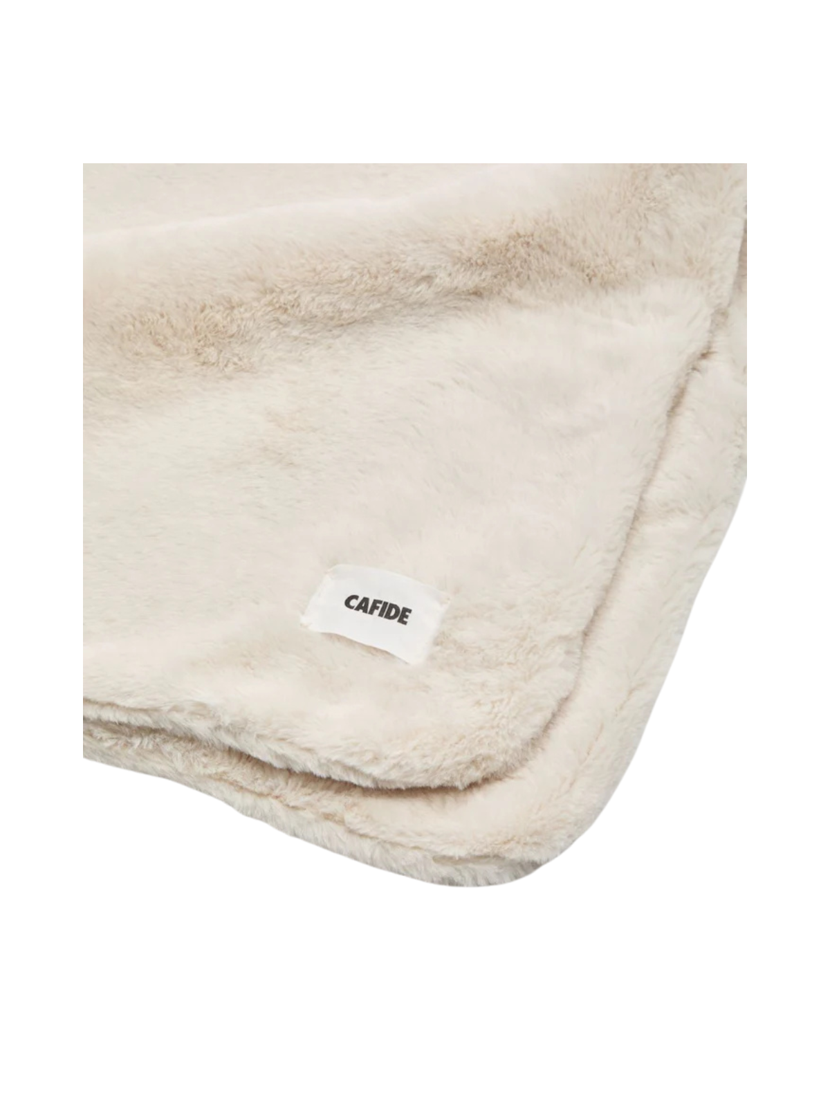 Toia Fur Dog Blanket - Beige