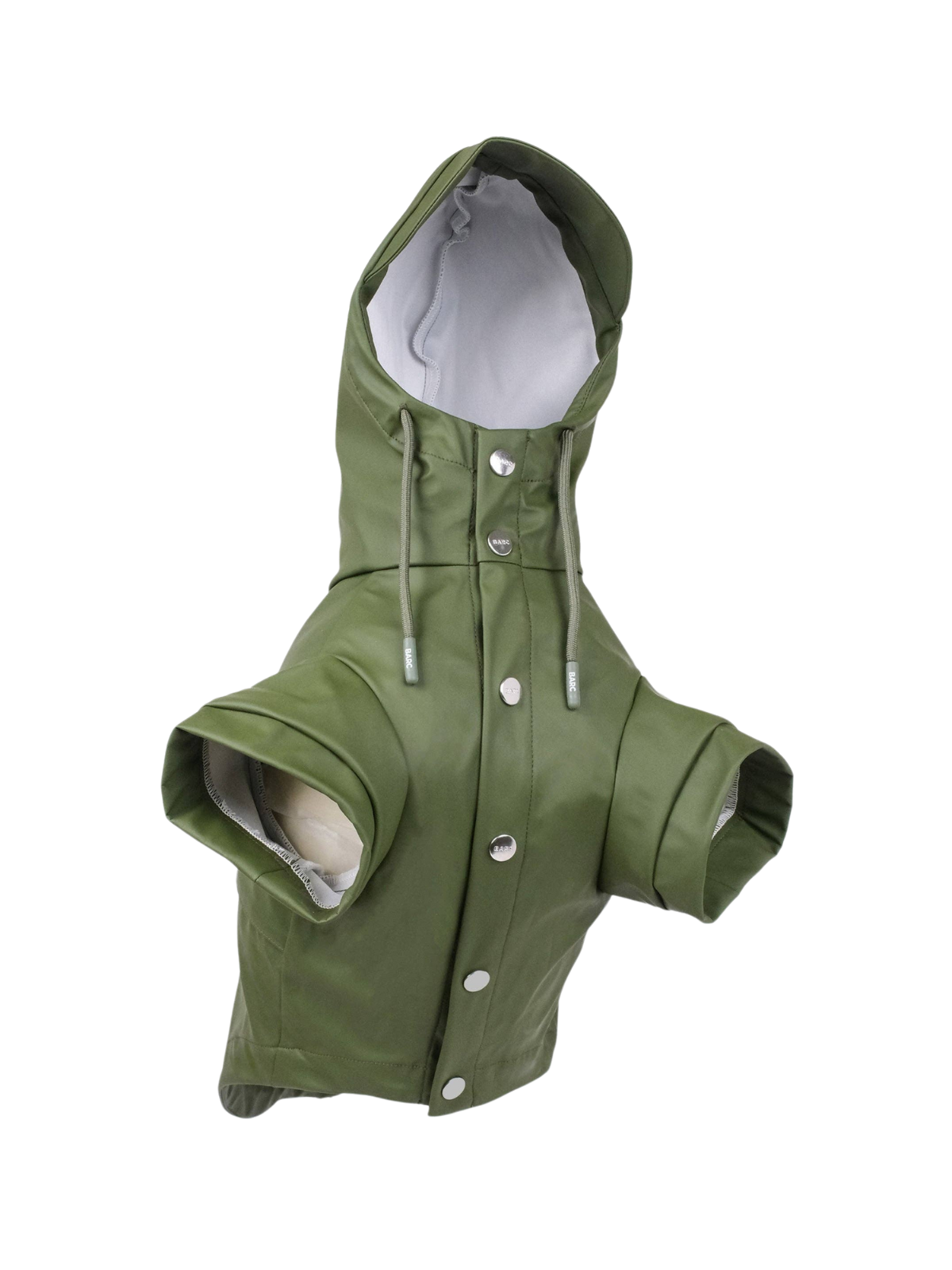 Waterproof Recycled Dog Raincoat - Green