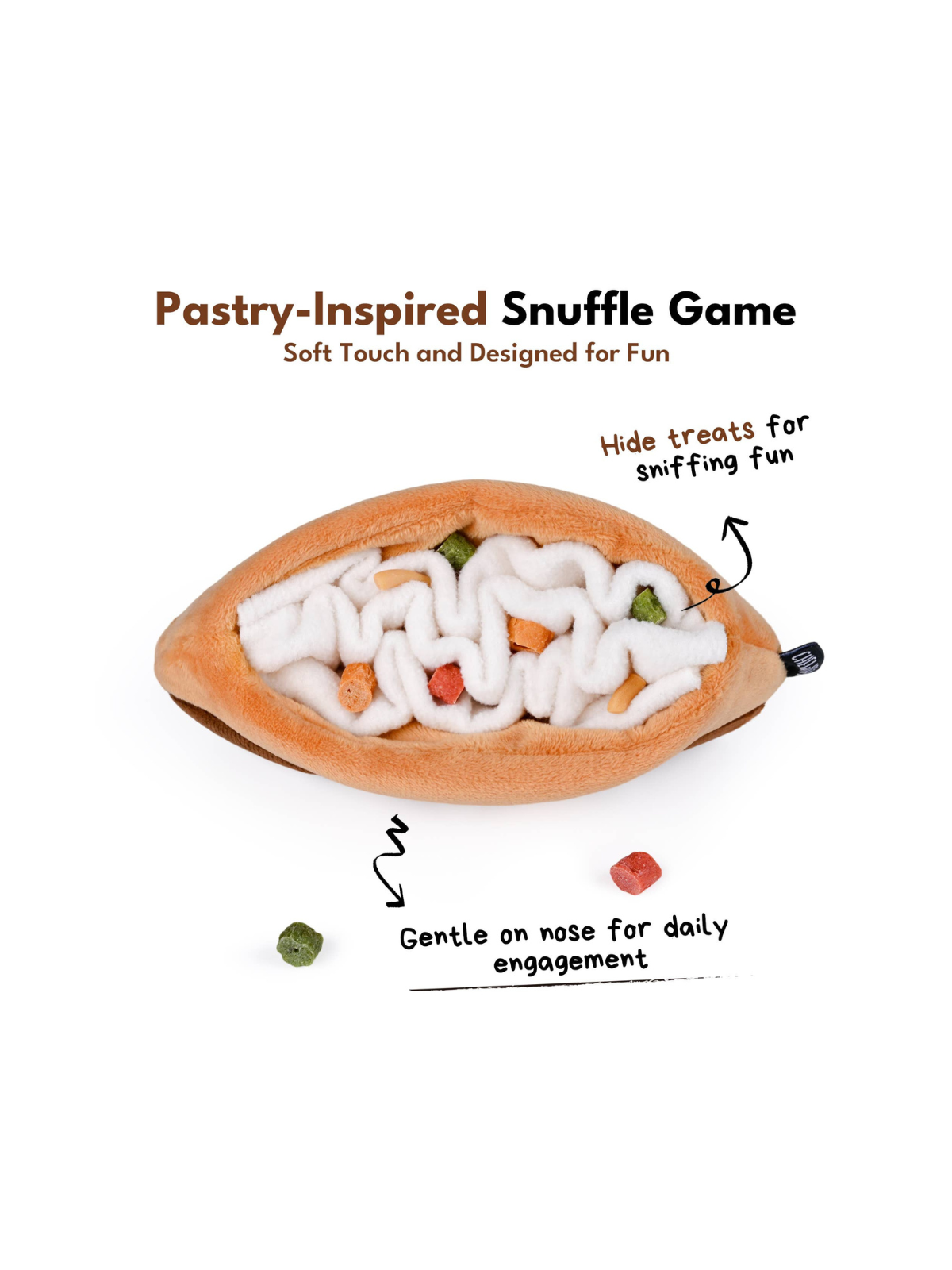 Chocolate Éclair Snuffle Toy