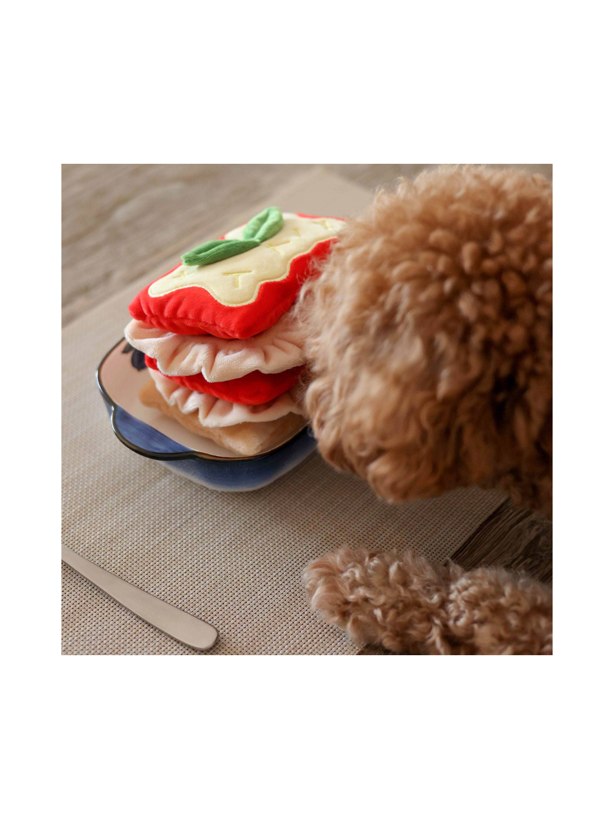 Lasagna Nosework Toy