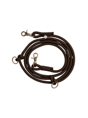 Hands Free Braided Leash – Brown