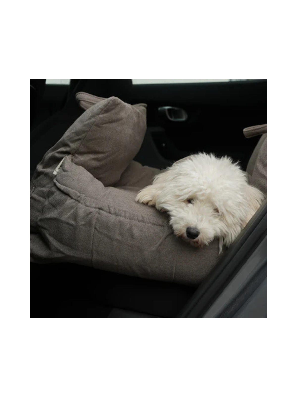 3-in-1 Dog Car Seat & Carrier – Taupe