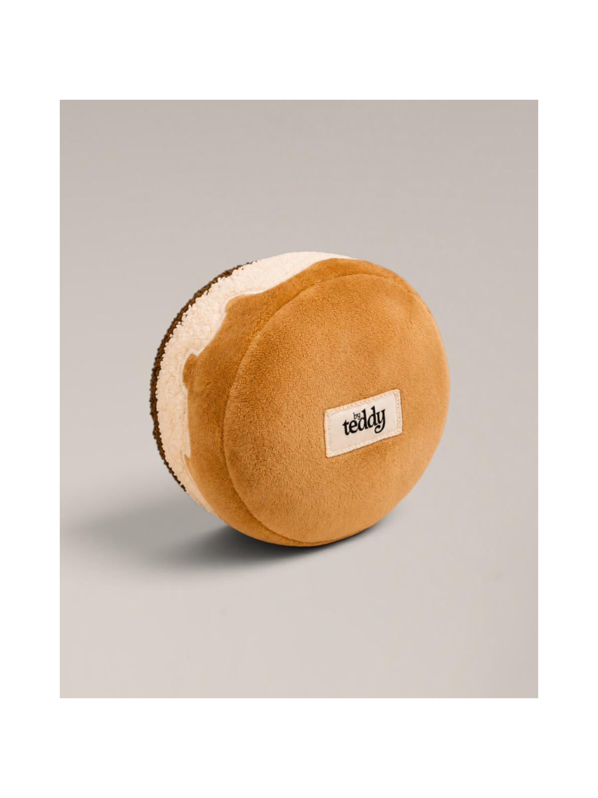 Cinnamon Roll Interactive Dog Toy