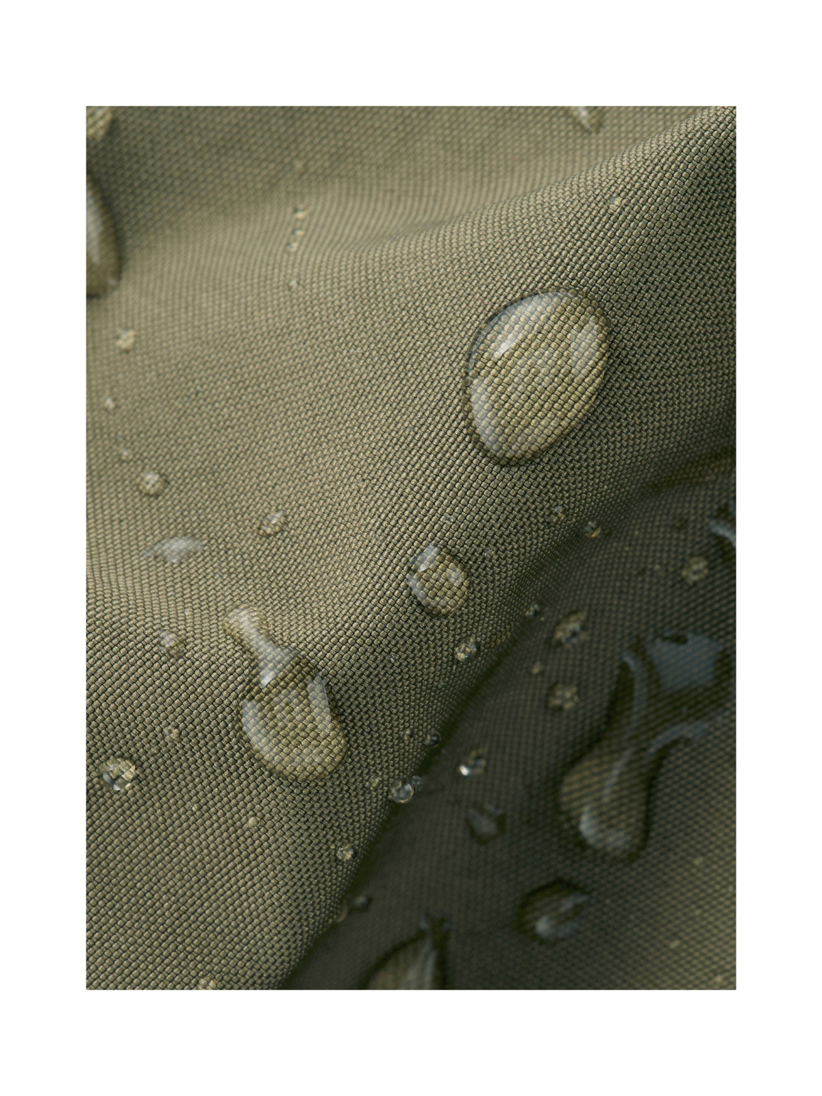 Olive Dog Raincoat