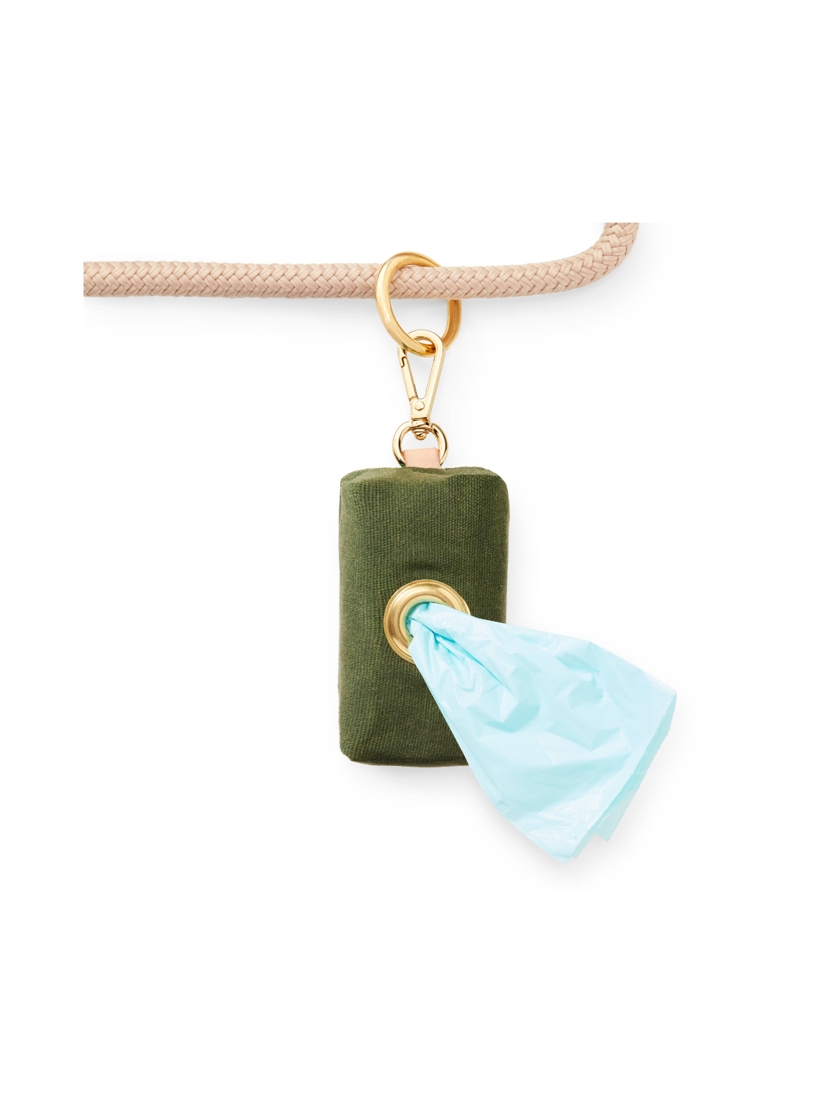 Waxed Canvas Waste Bag Holder – Olive