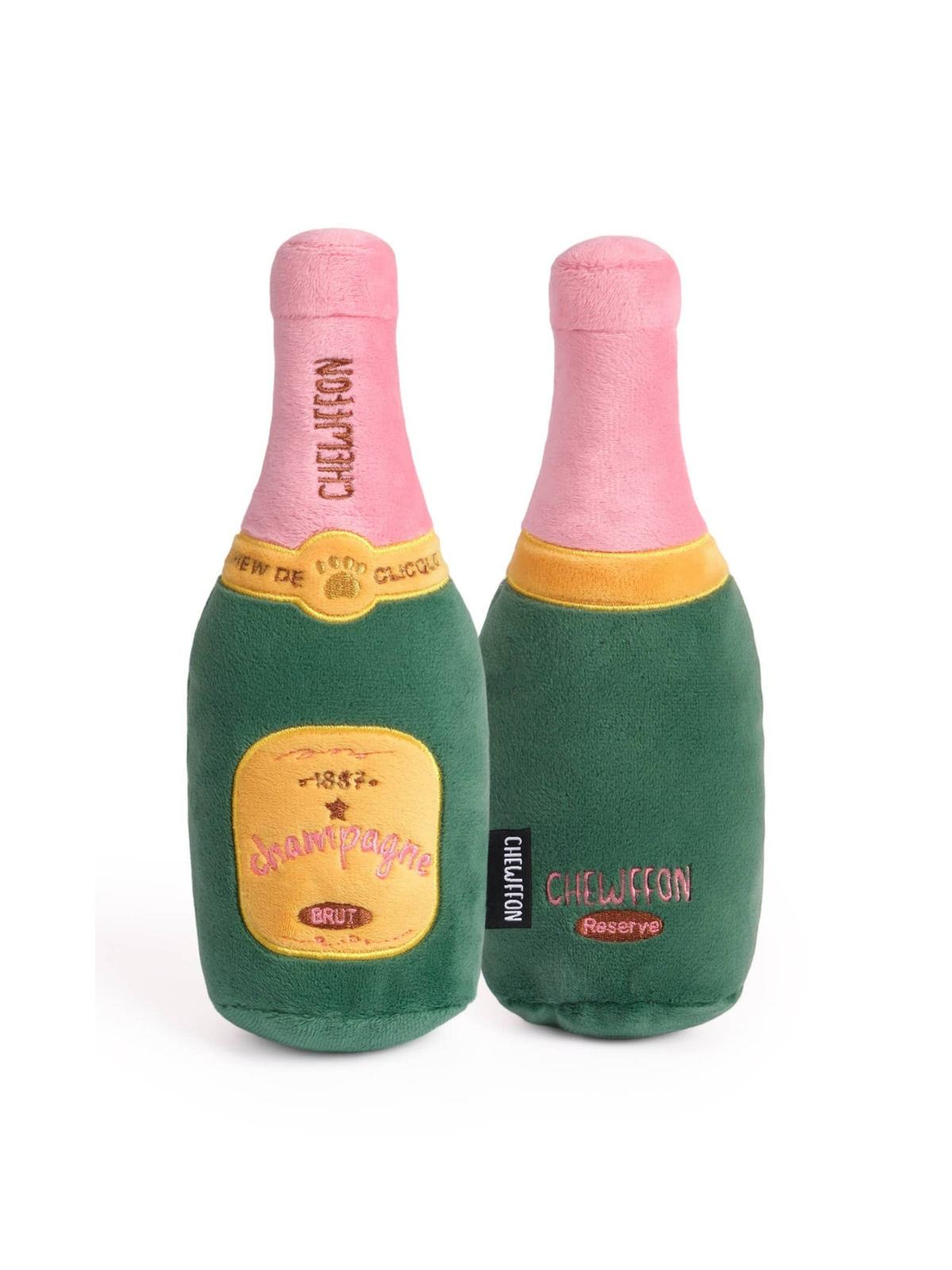 Champagne Bottle Squeaky Toy