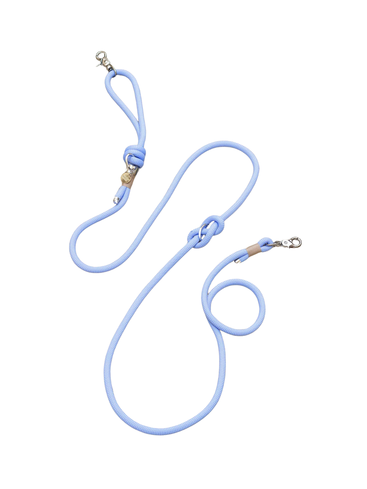 Hands-Free Rope Leash – Polar Blue