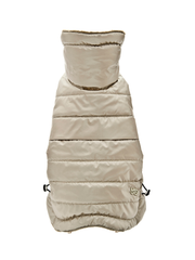 Cristallo Puffer Jacket – Beige