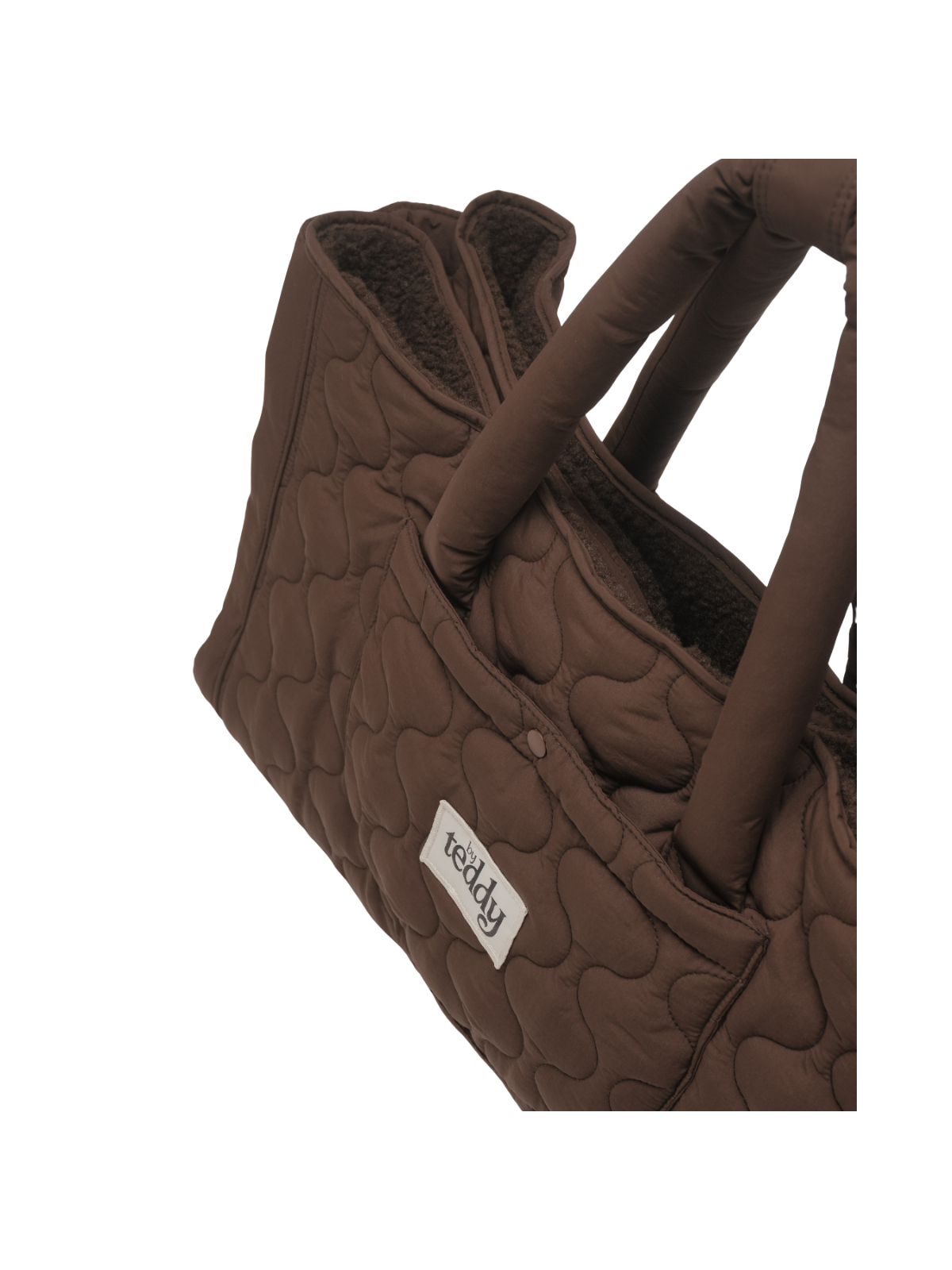 Quilted Settle Mat Tote – Chocolate