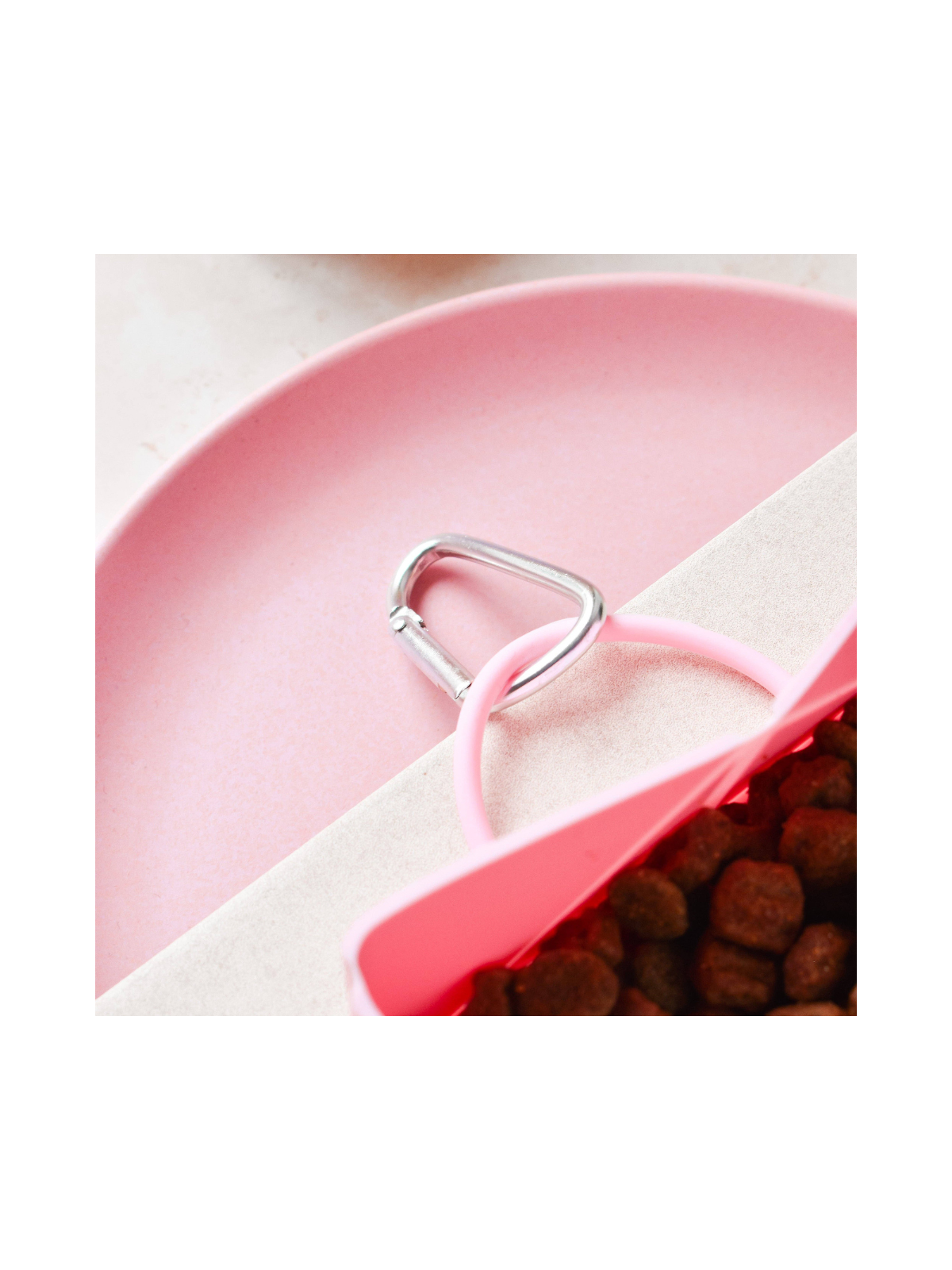 Foldable Travel Bowl - Pink