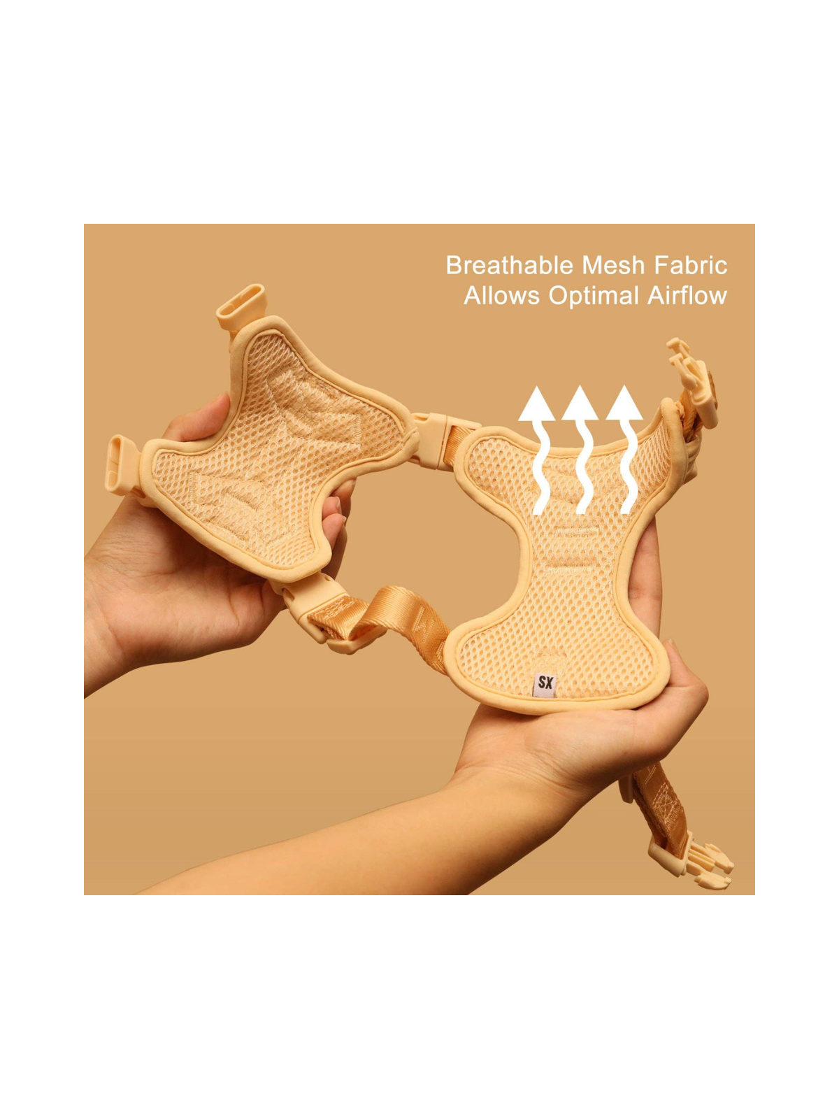No Pull Active Dog Harness – Apricot