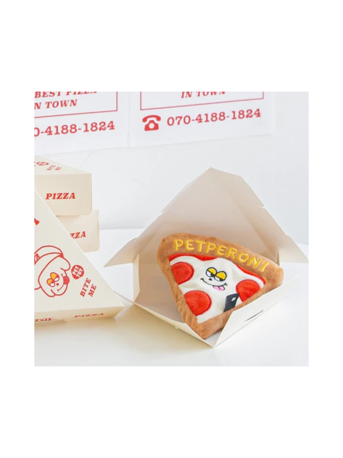Petperoni Pizza Plush Toy
