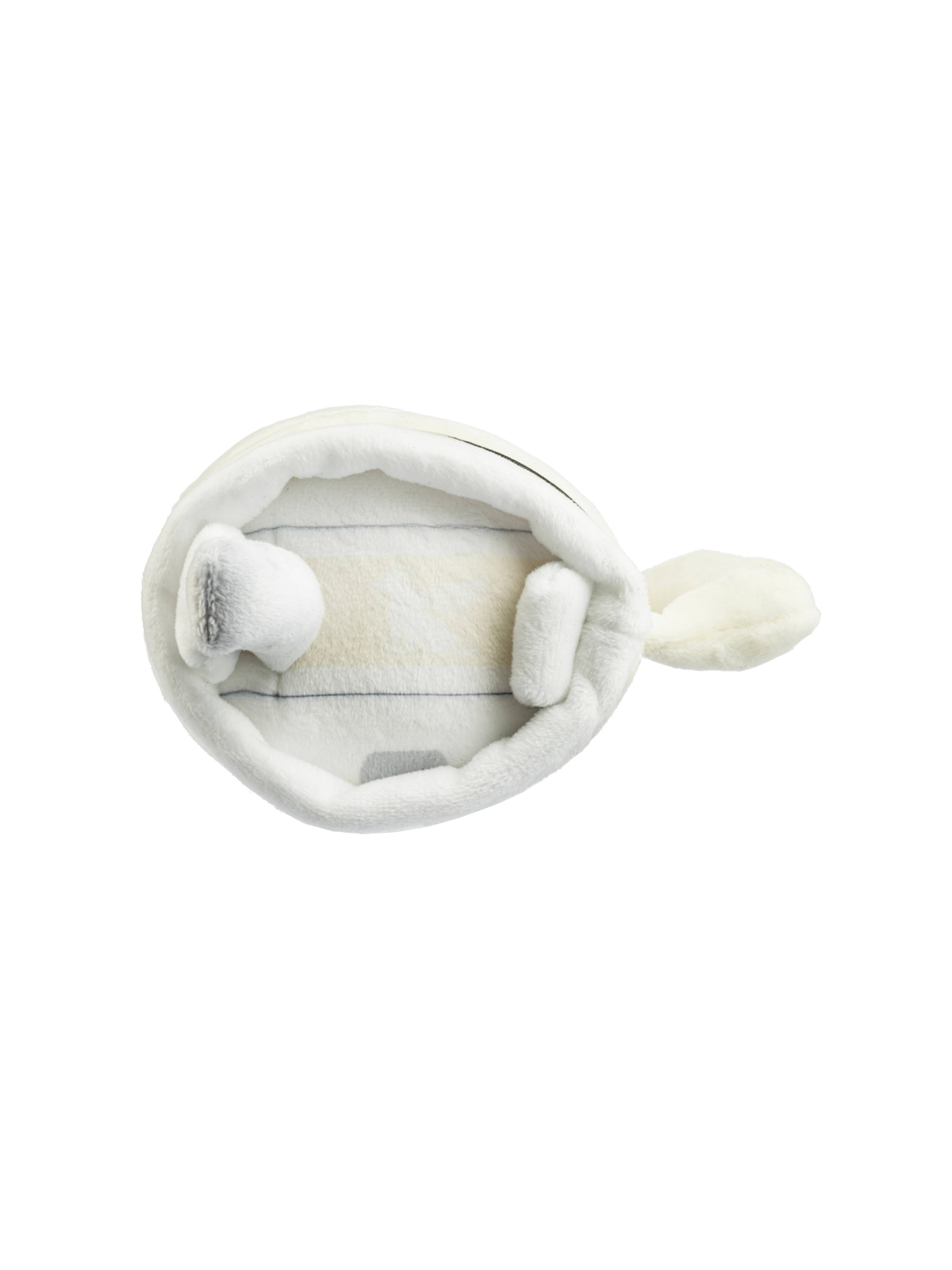 Snuggly Cup Dog Toy - Ivory