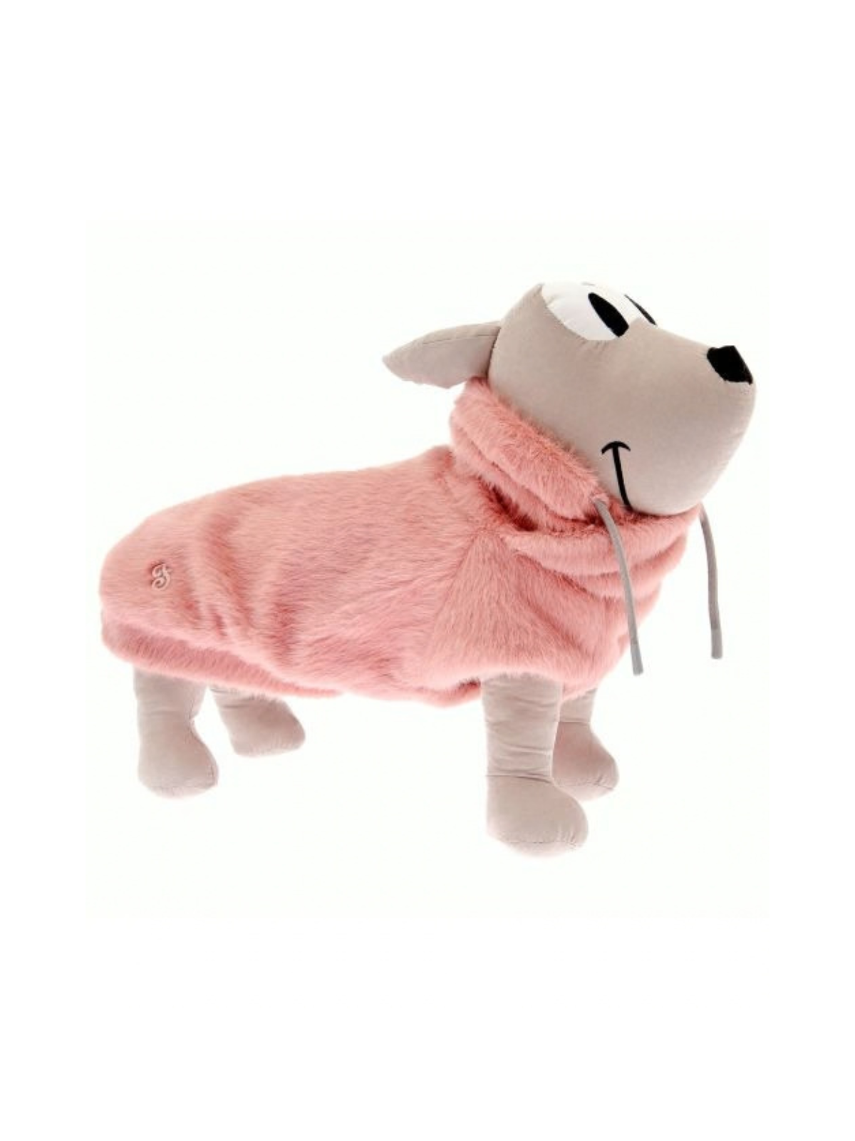Bijoux Soft Faux Fur Sweater – Pink