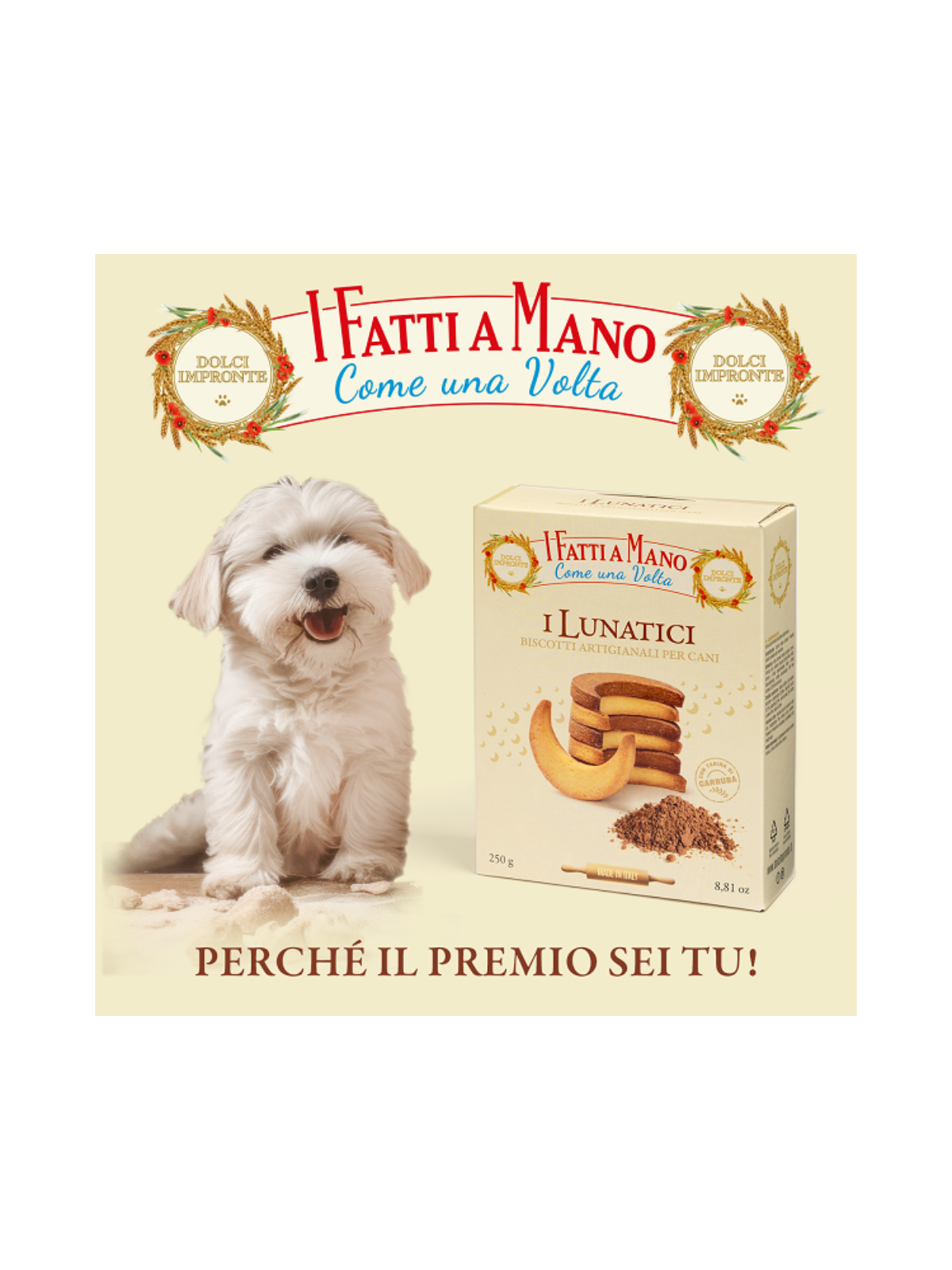 I Lunatici – Carob Shortbread Cookies