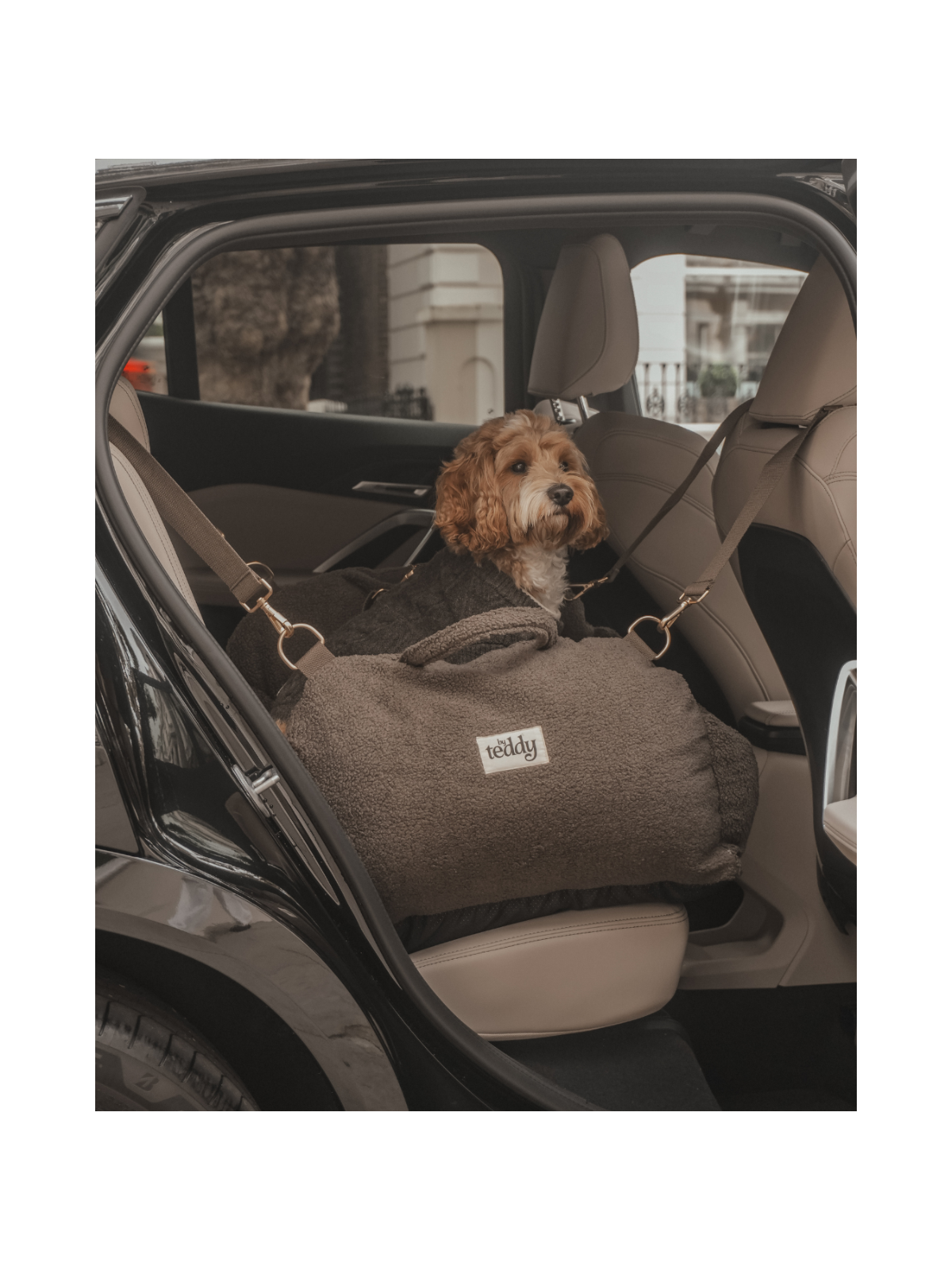 The Cosy Car Seat - Chocolate