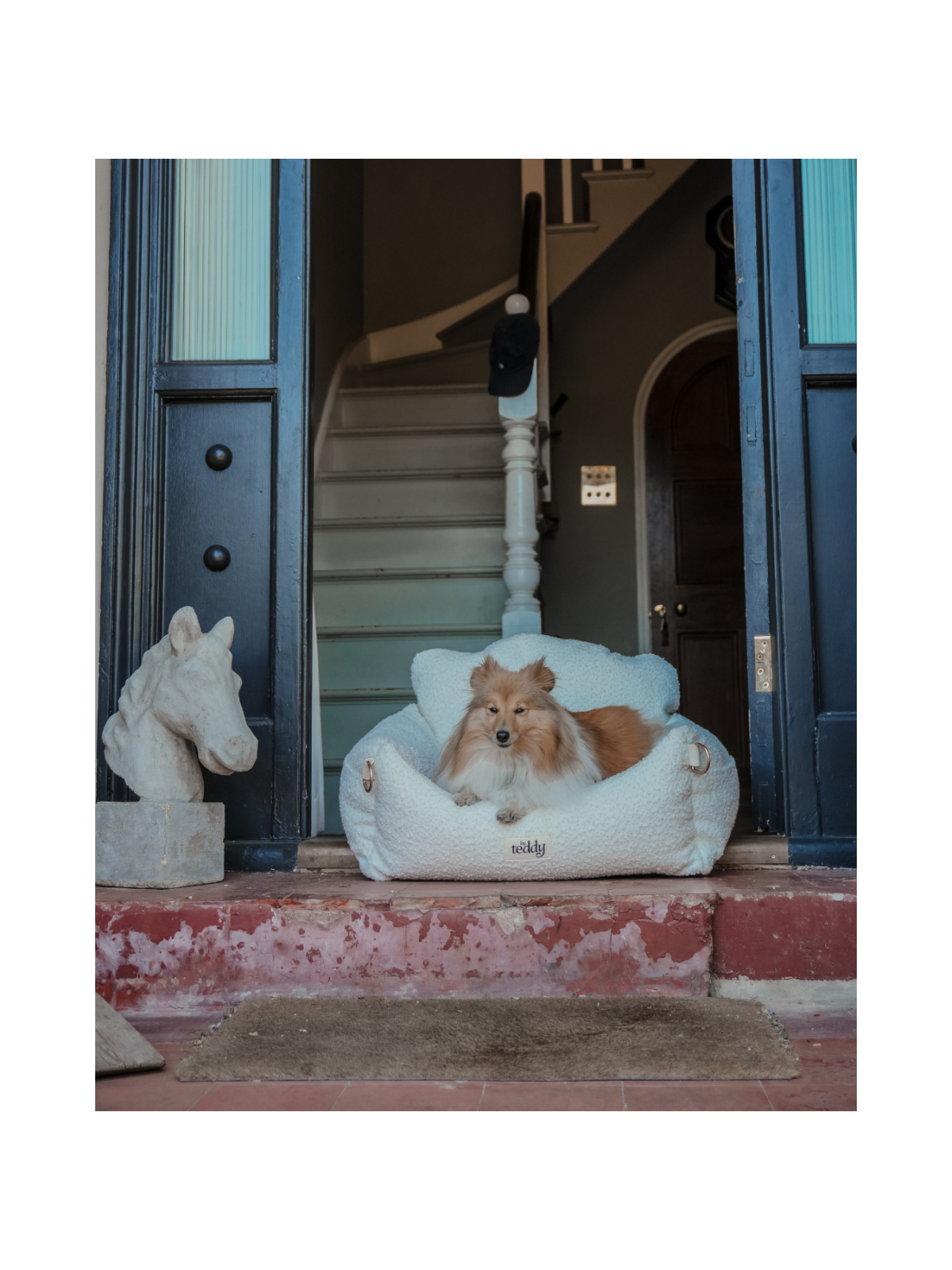 The Bouclé Car Seat