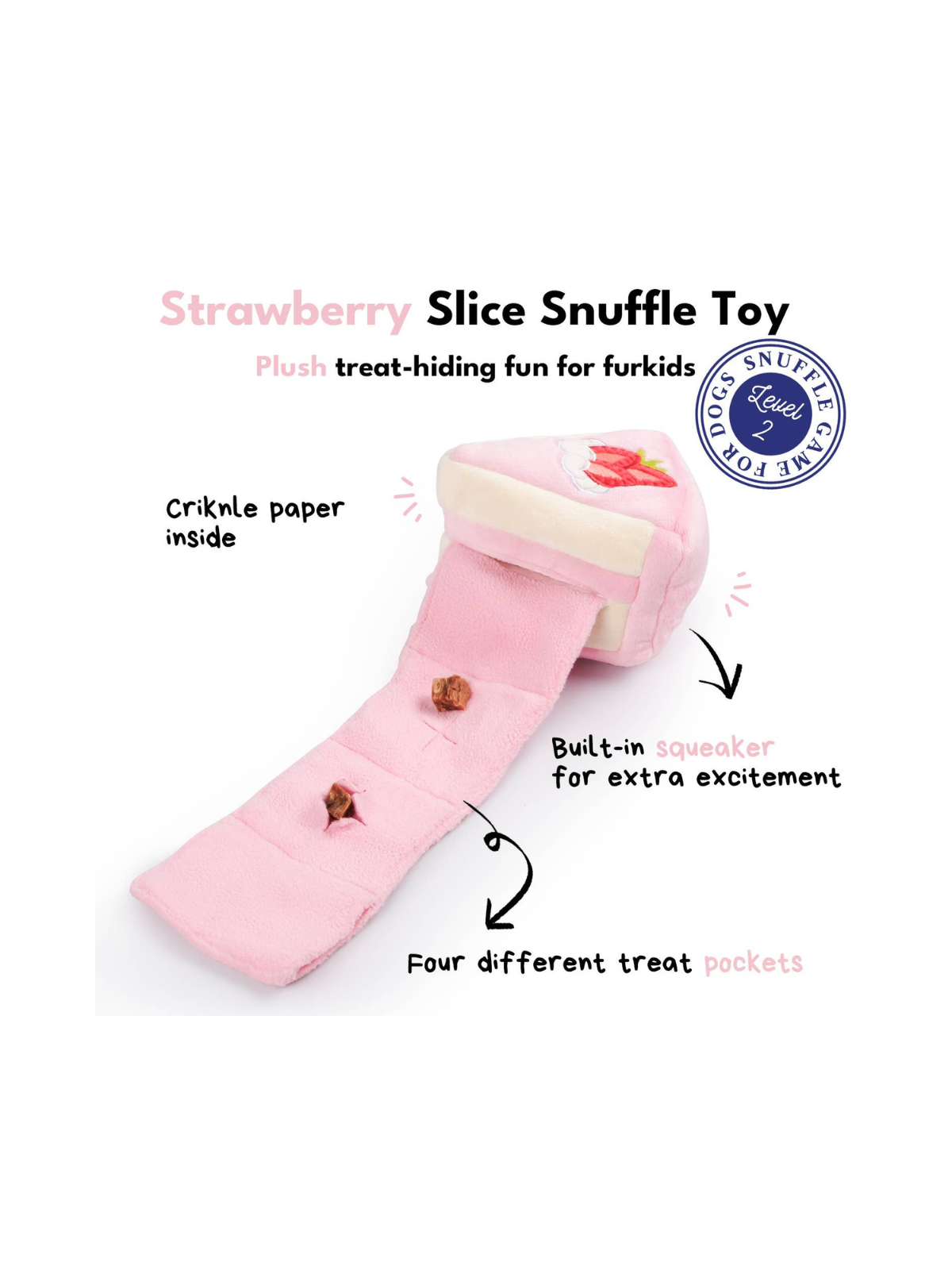 Strawberry Birthday Cake Puzzle Toy