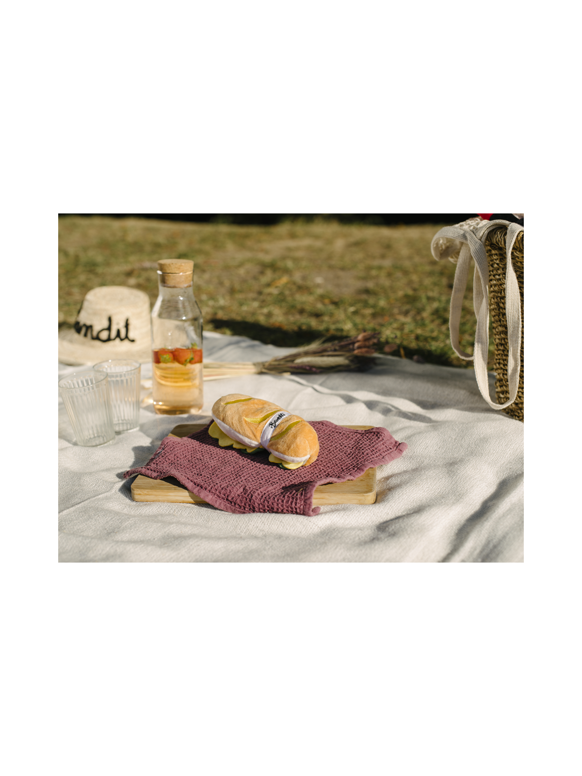Sandwich Enrichment Toy