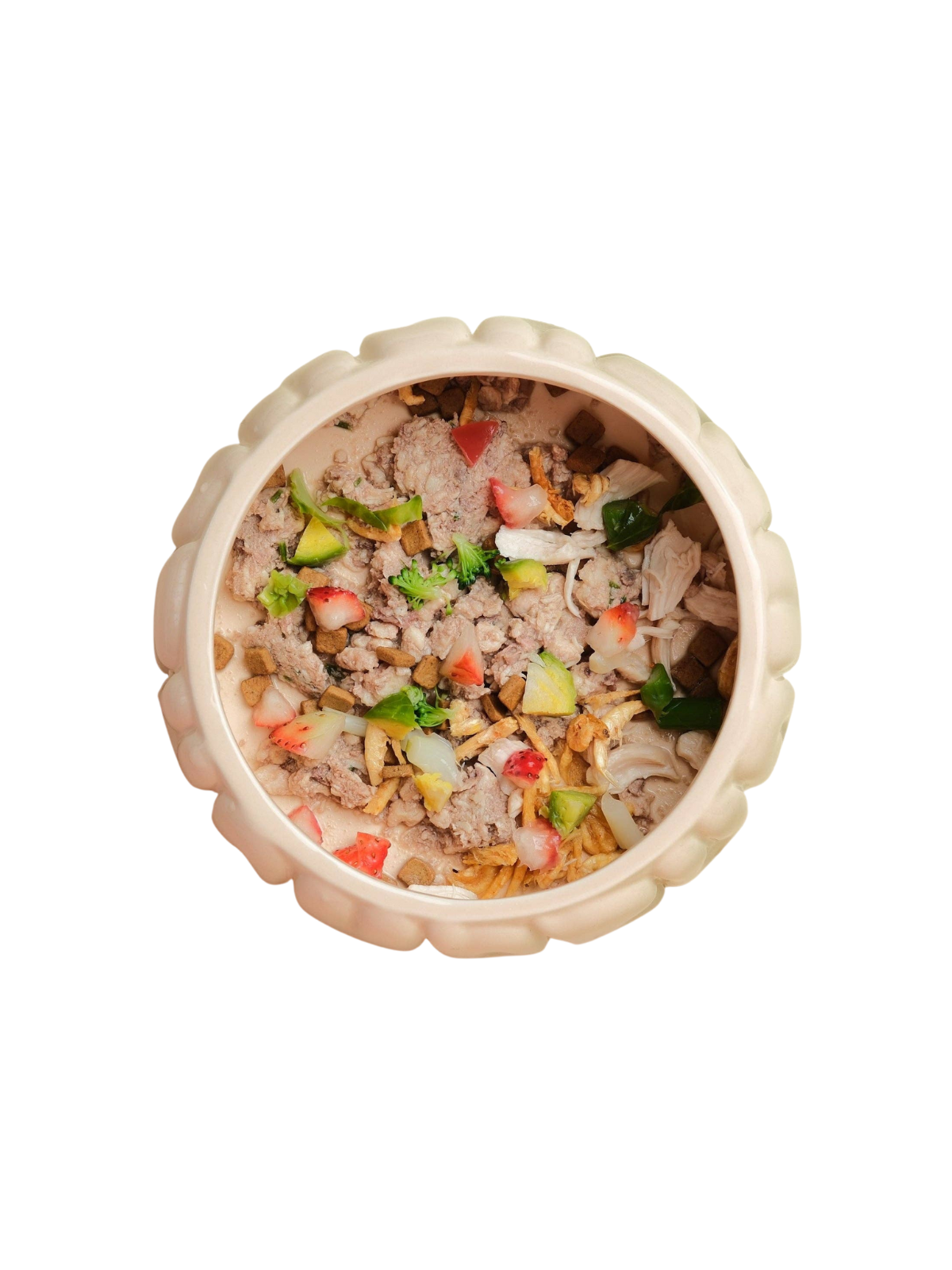 Puff Pet Bowl – Gradient Caramel