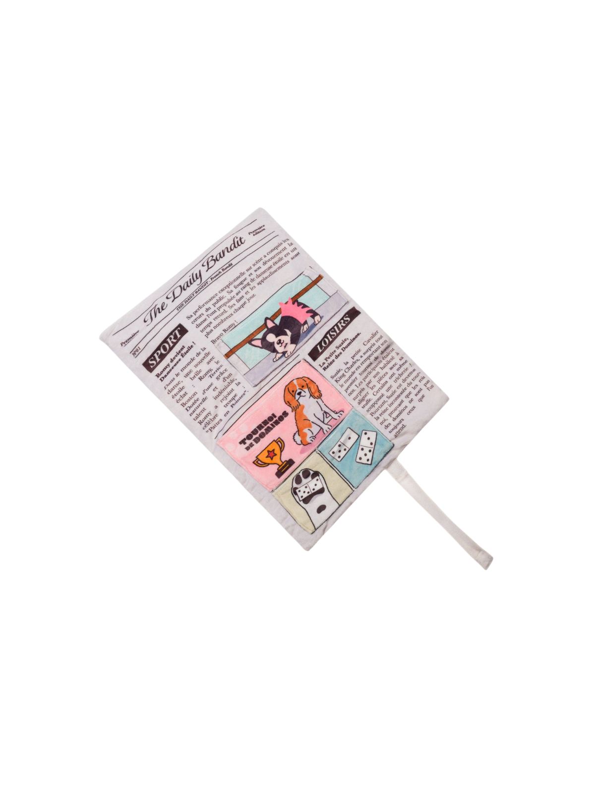 Newspaper Snuffle Toy