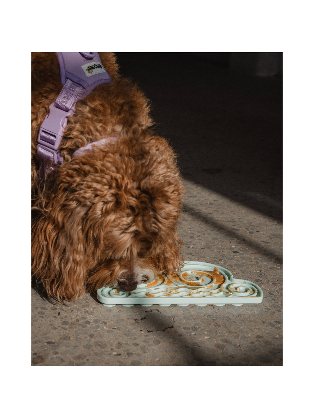 Cloud Enrichment Lick Mat - Sky Blue