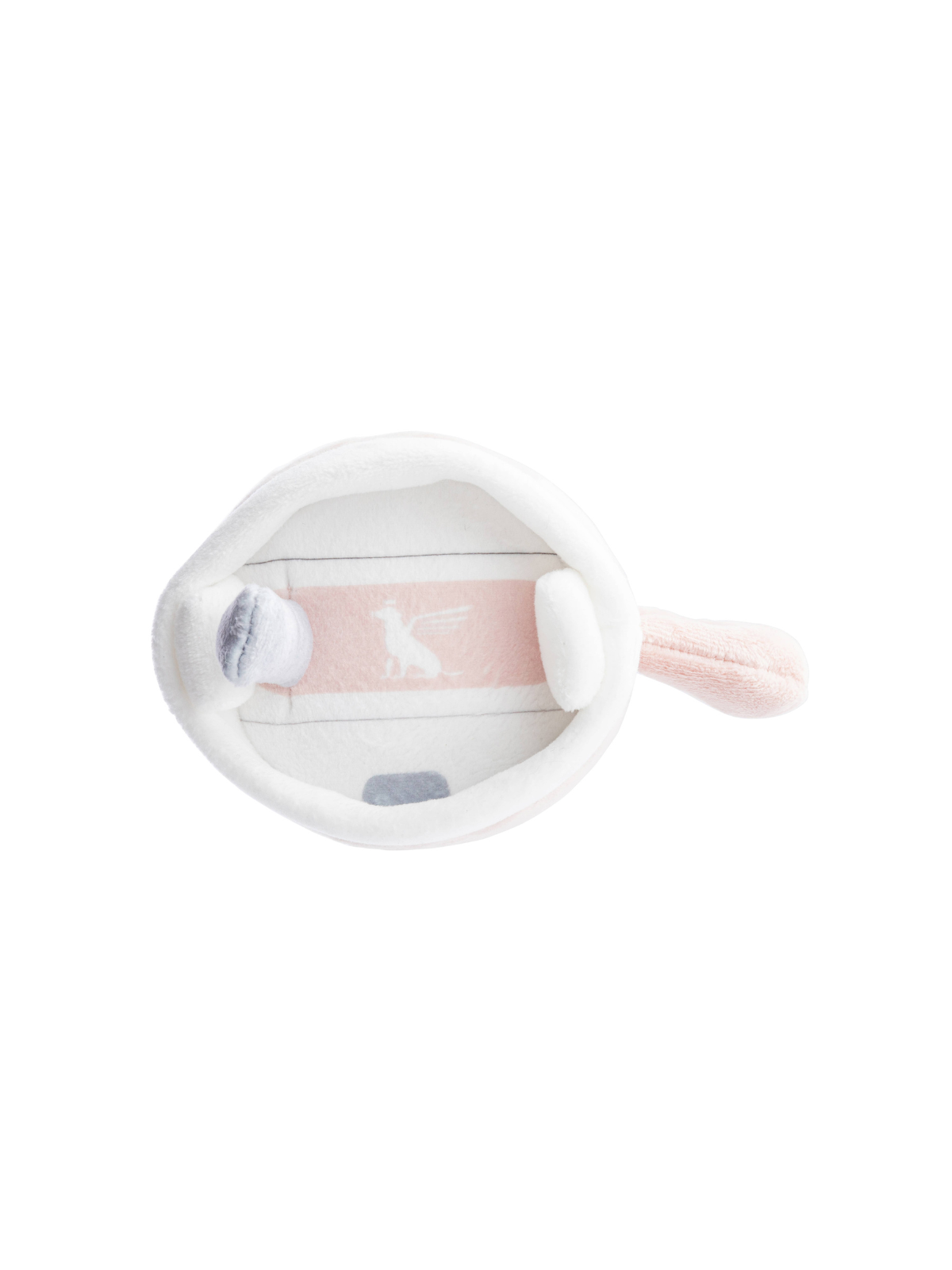 Snuggly Cup Dog Toy - Blush Pink