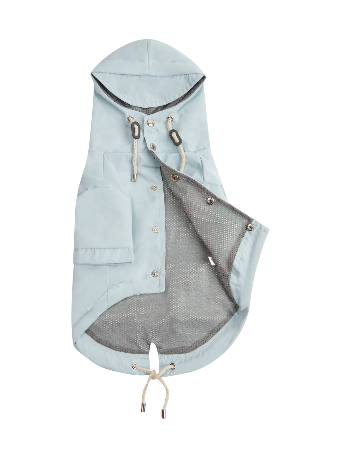 Original Lightweight Dog Raincoat – Blue