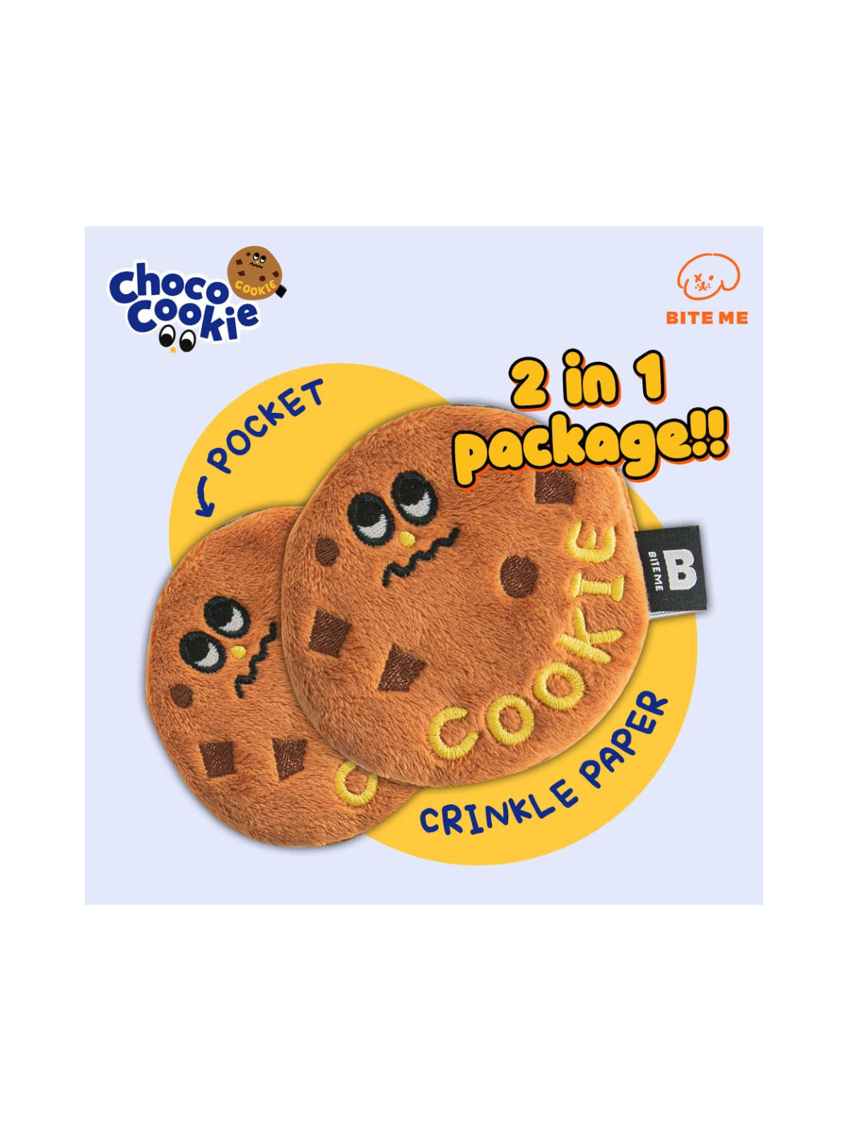 Chocolate Cookie Nosework Toy (2-Pack)