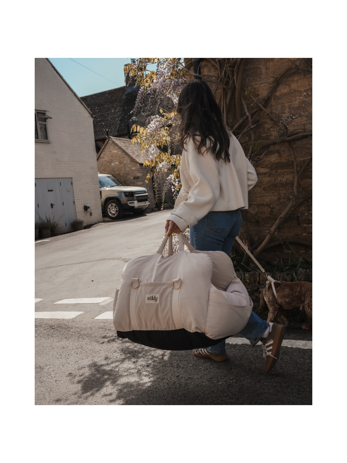 The Puffer Dog Car Seat – Marshmallow