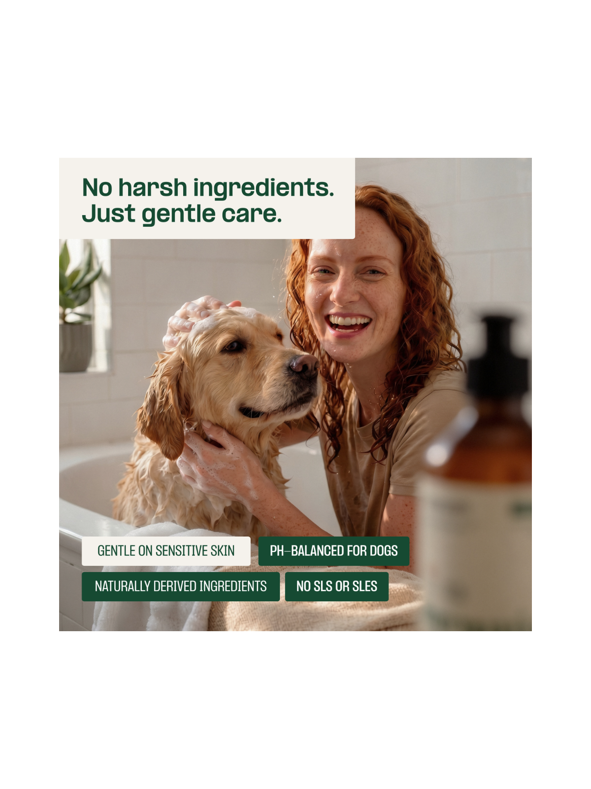 Clean Natural Dog Shampoo 250ml