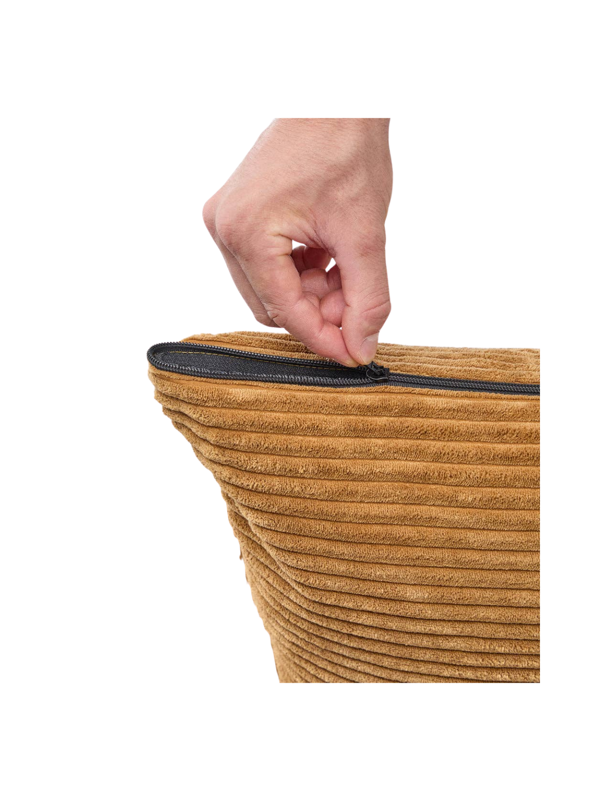 Snozy Dog Bed Cushion – Mustard Corduroy