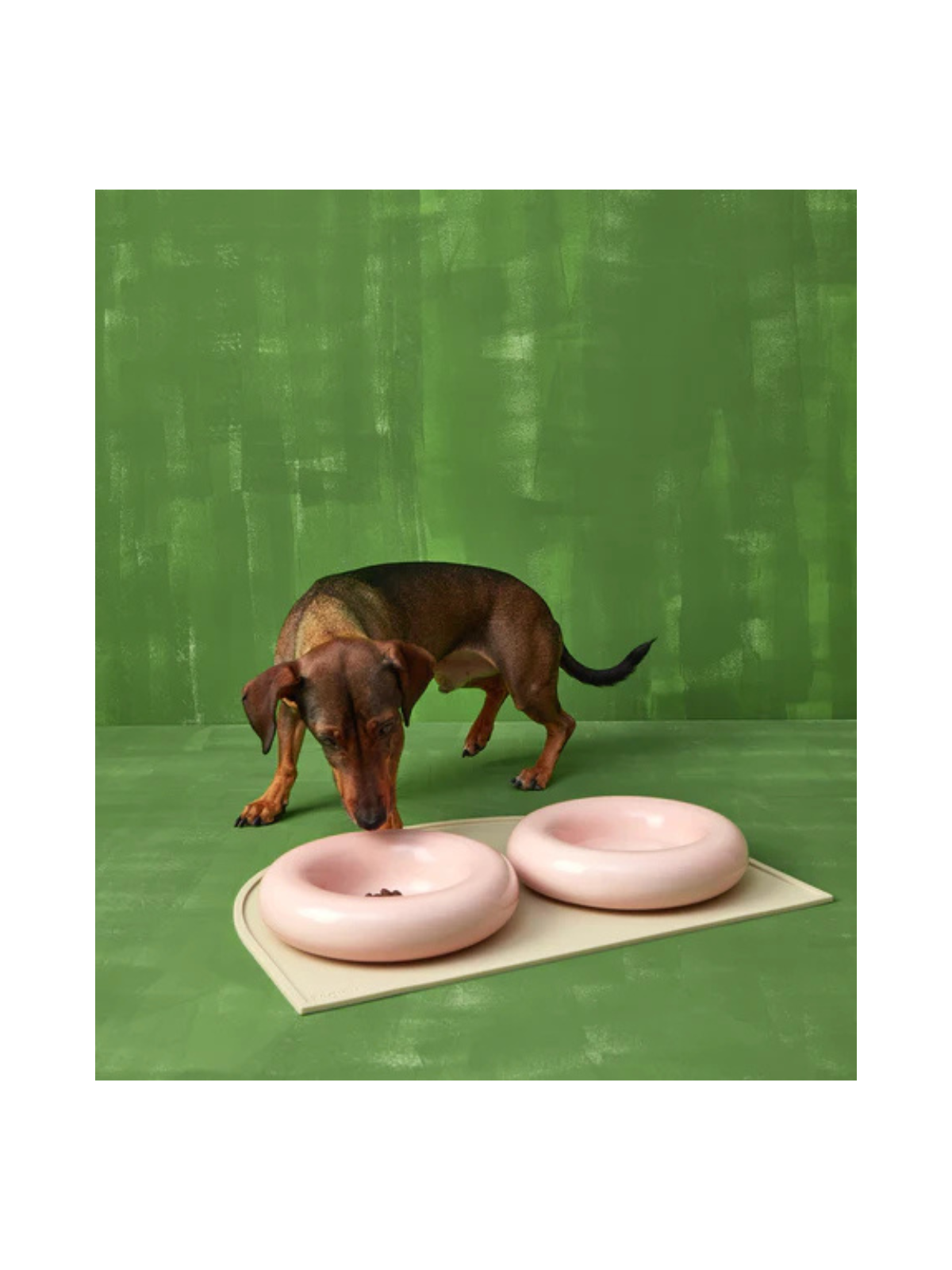 Ceramic Dog Bowl – Pink