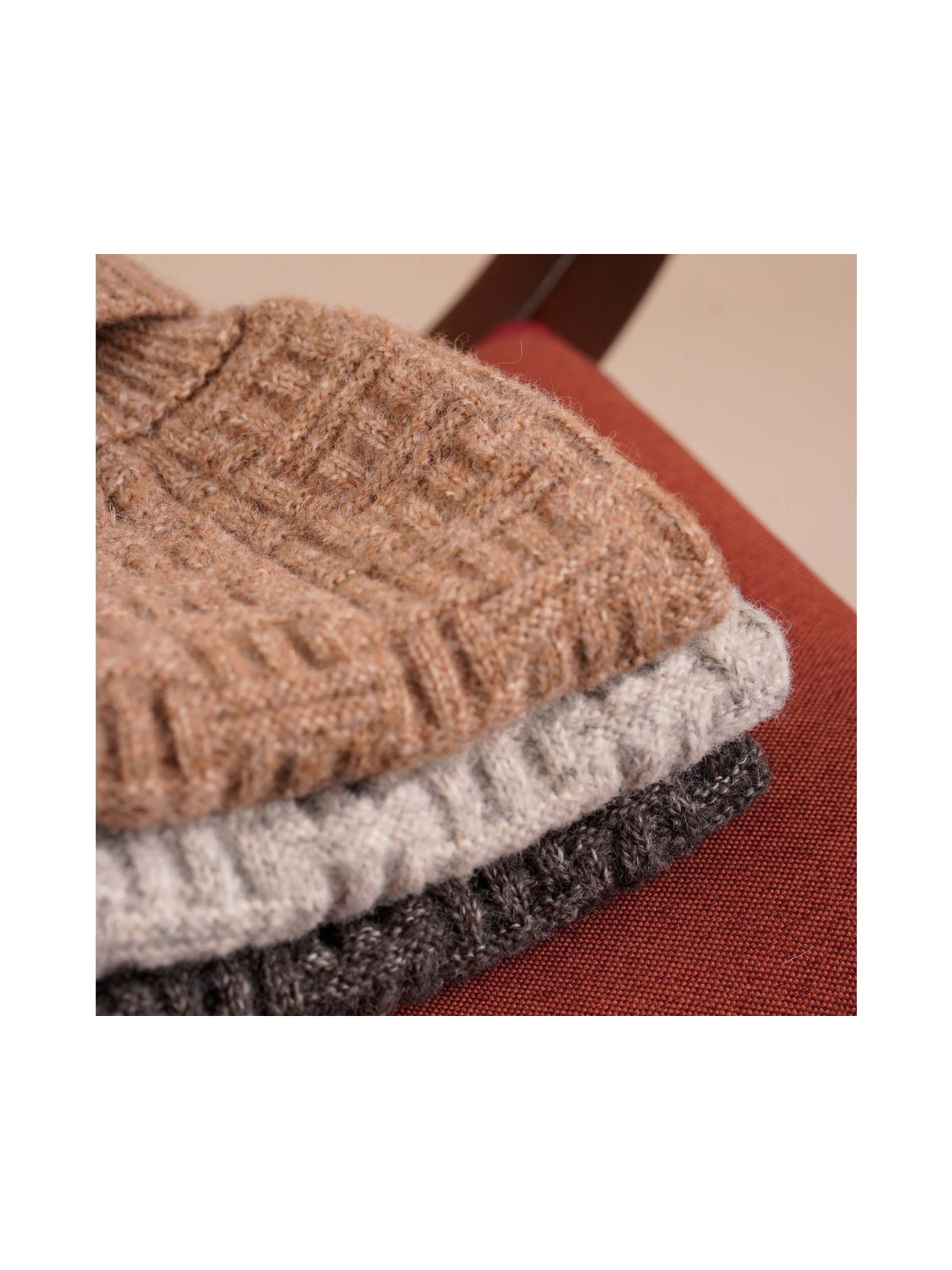 Basket Knit Dog Sweater – Ivory Heather