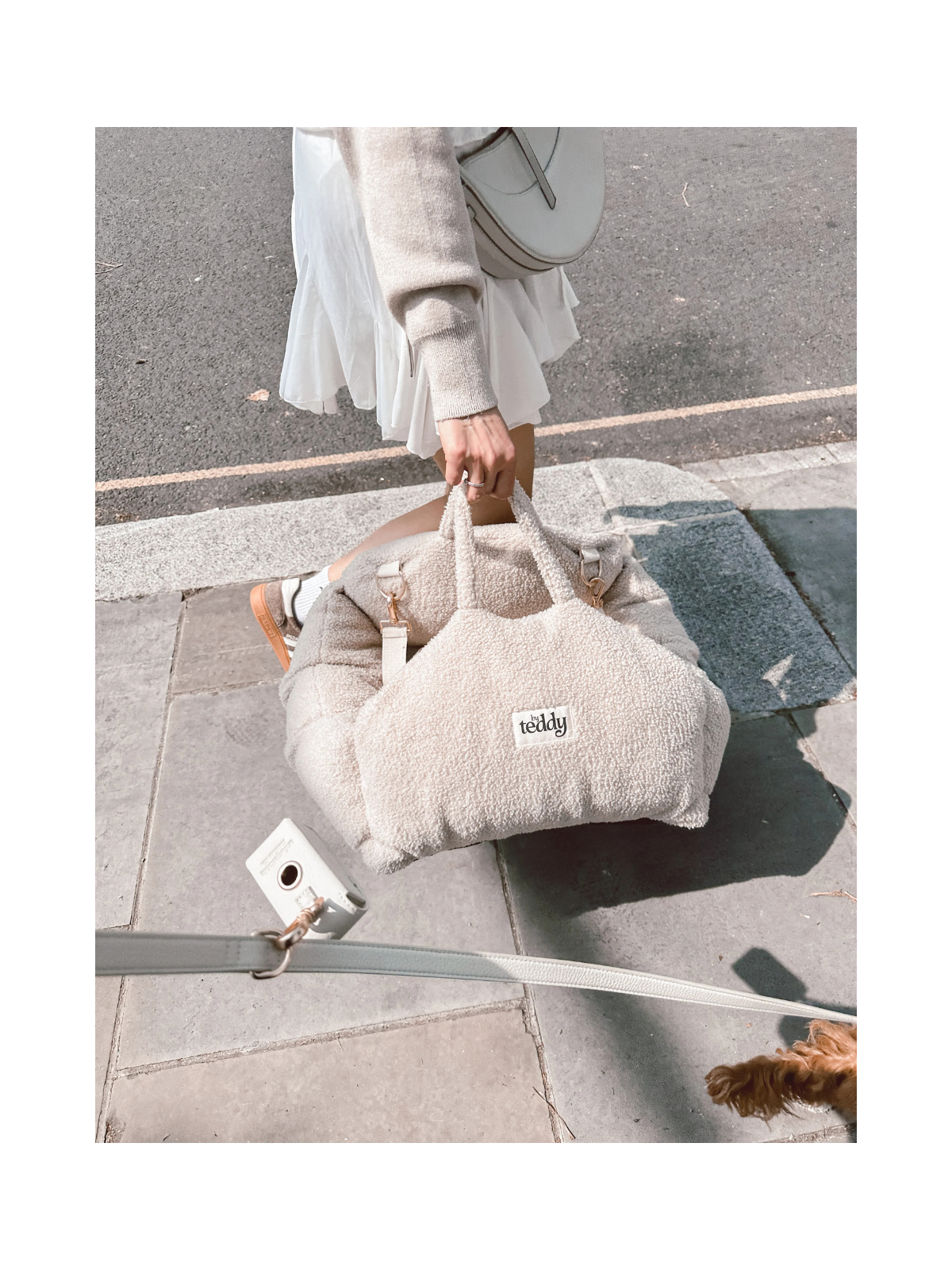 The Cosy Car Seat - Vegan Sherpa