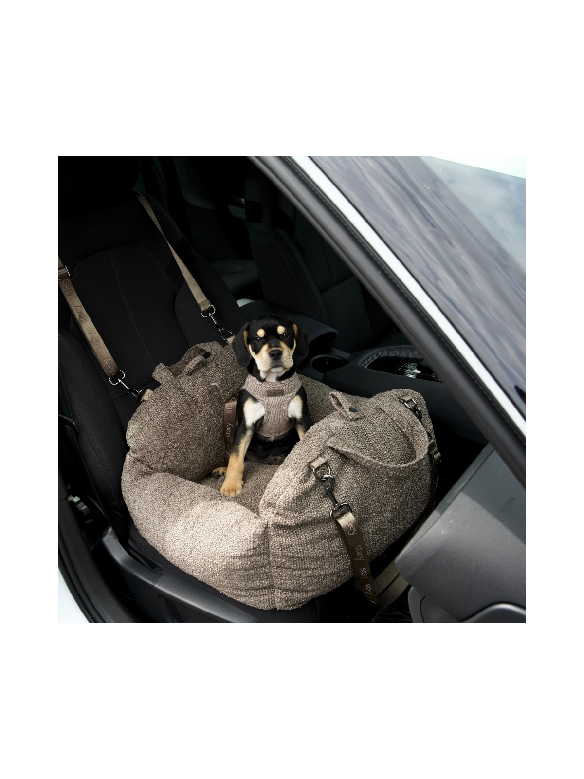 Tova 2-in-1 Car Seat – Chestnut Bouclé