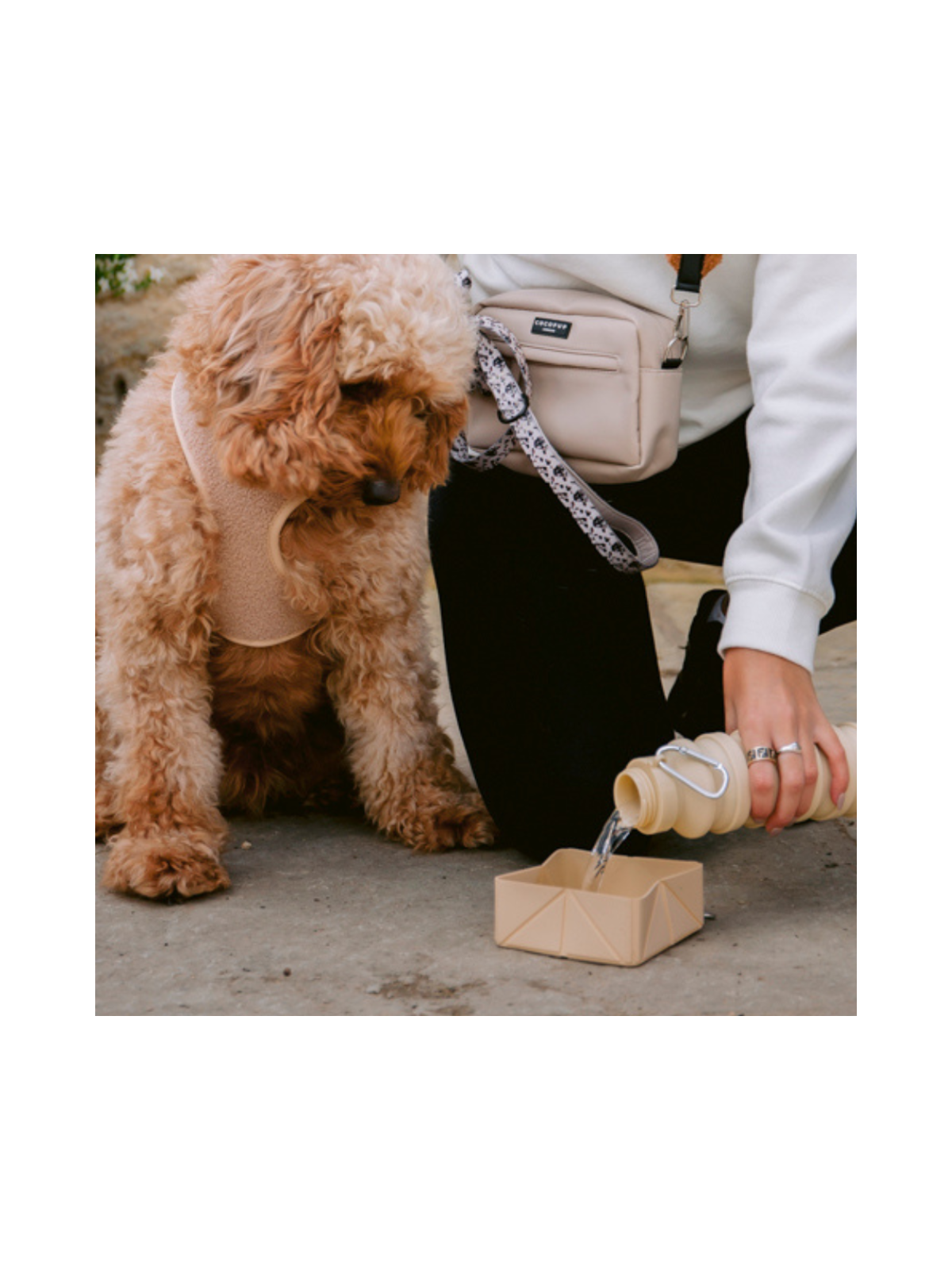 Foldable Travel Bowl - Nude
